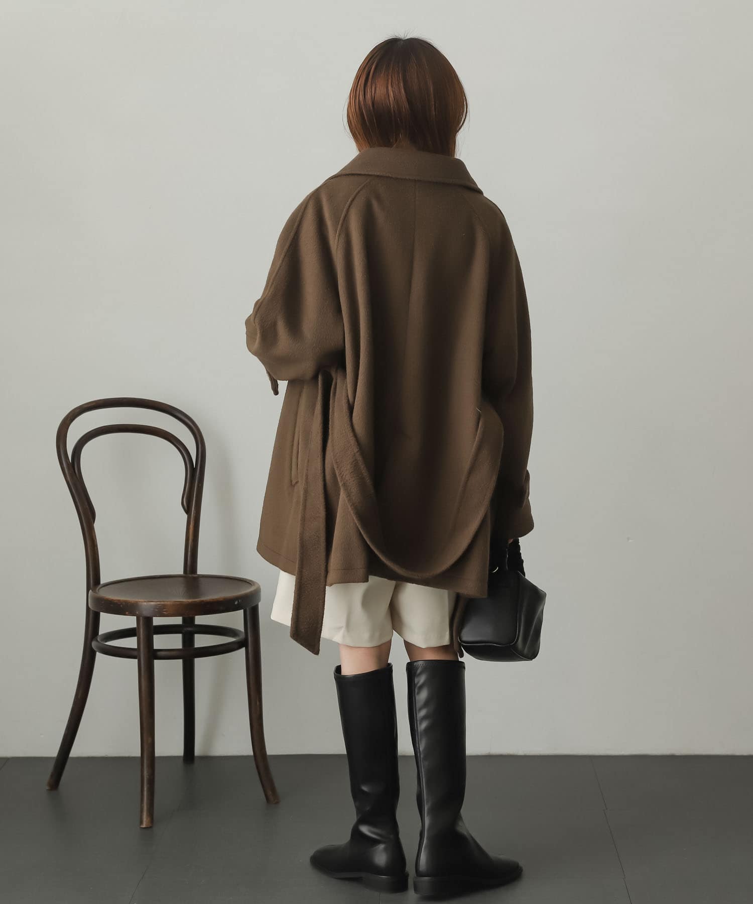 身長：156cm サイズ：one