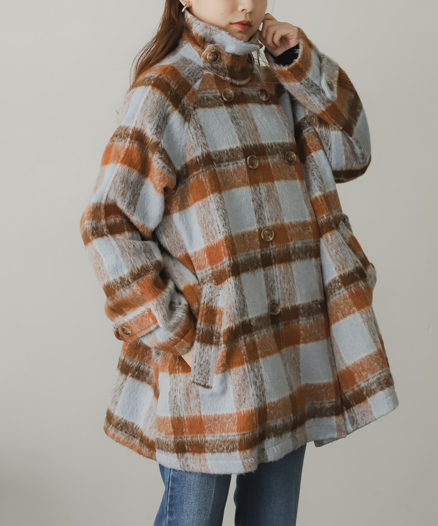 身長：156cm サイズ：one