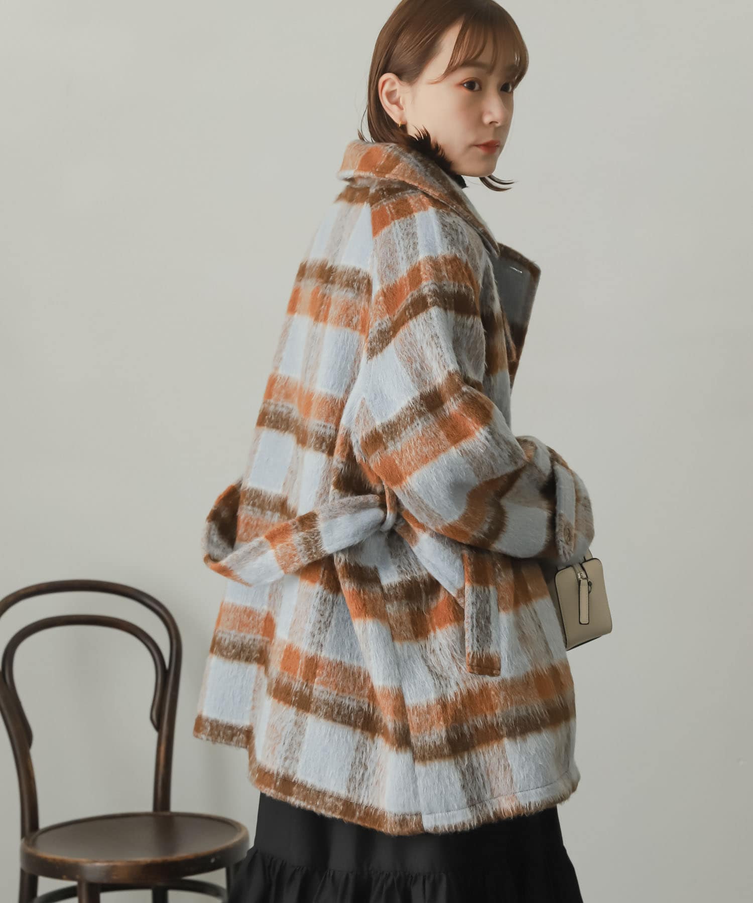 身長：162cm サイズ：one