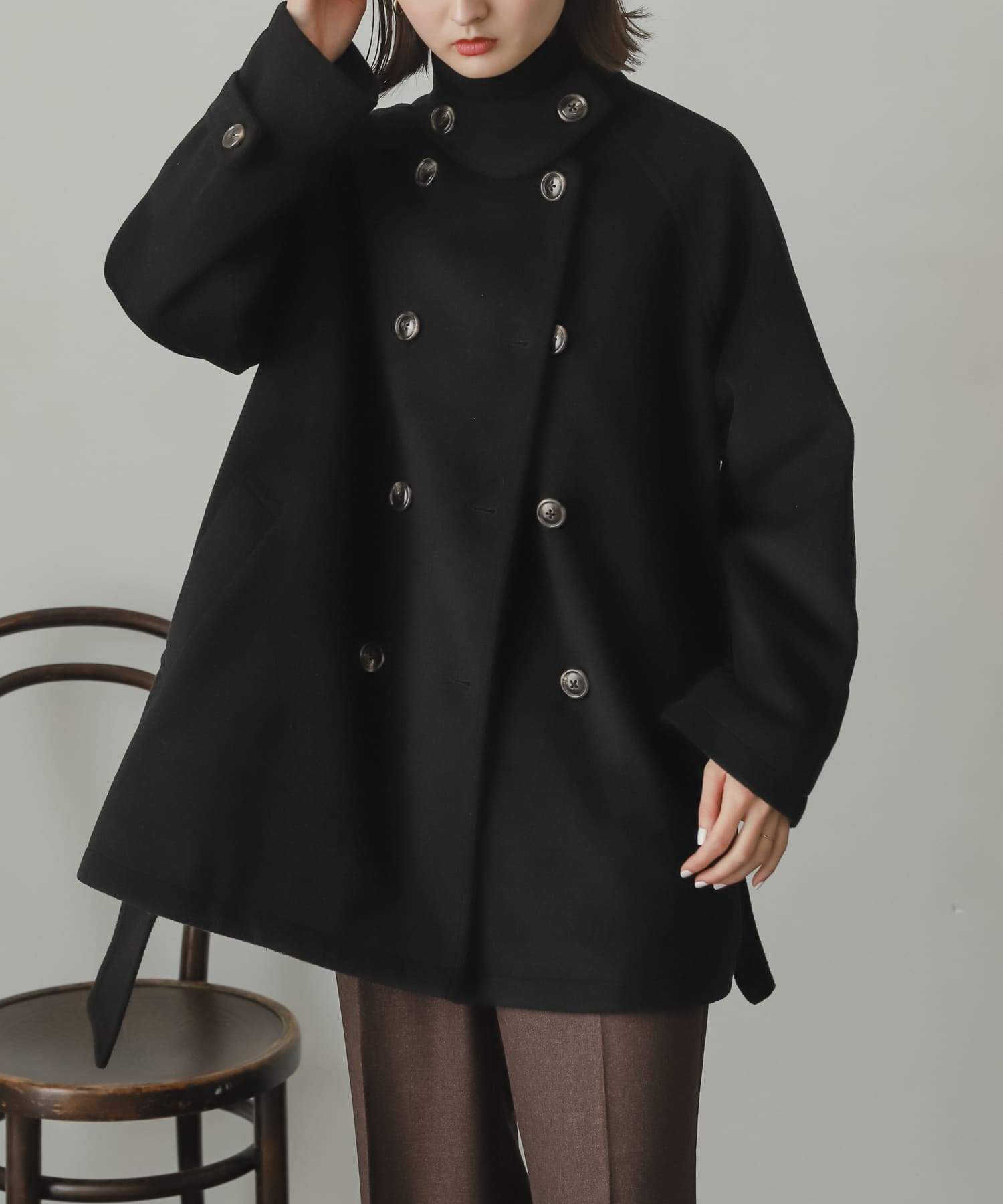 身長：169cm サイズ：one