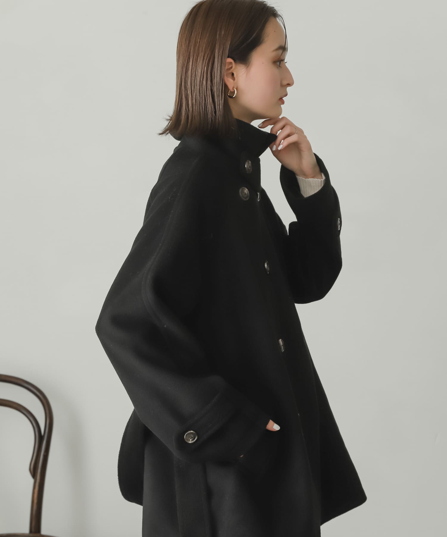 身長：169cm サイズ：one