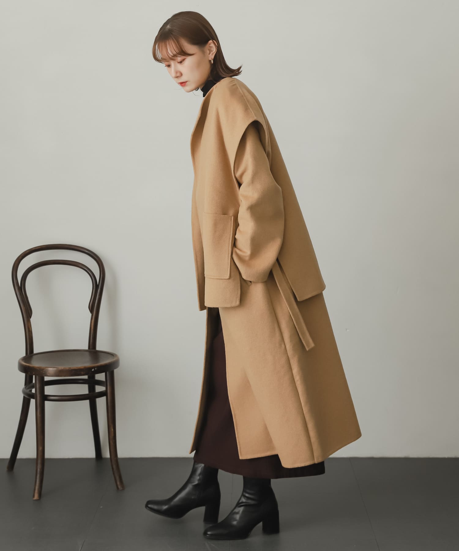 身長：162cm サイズ：one