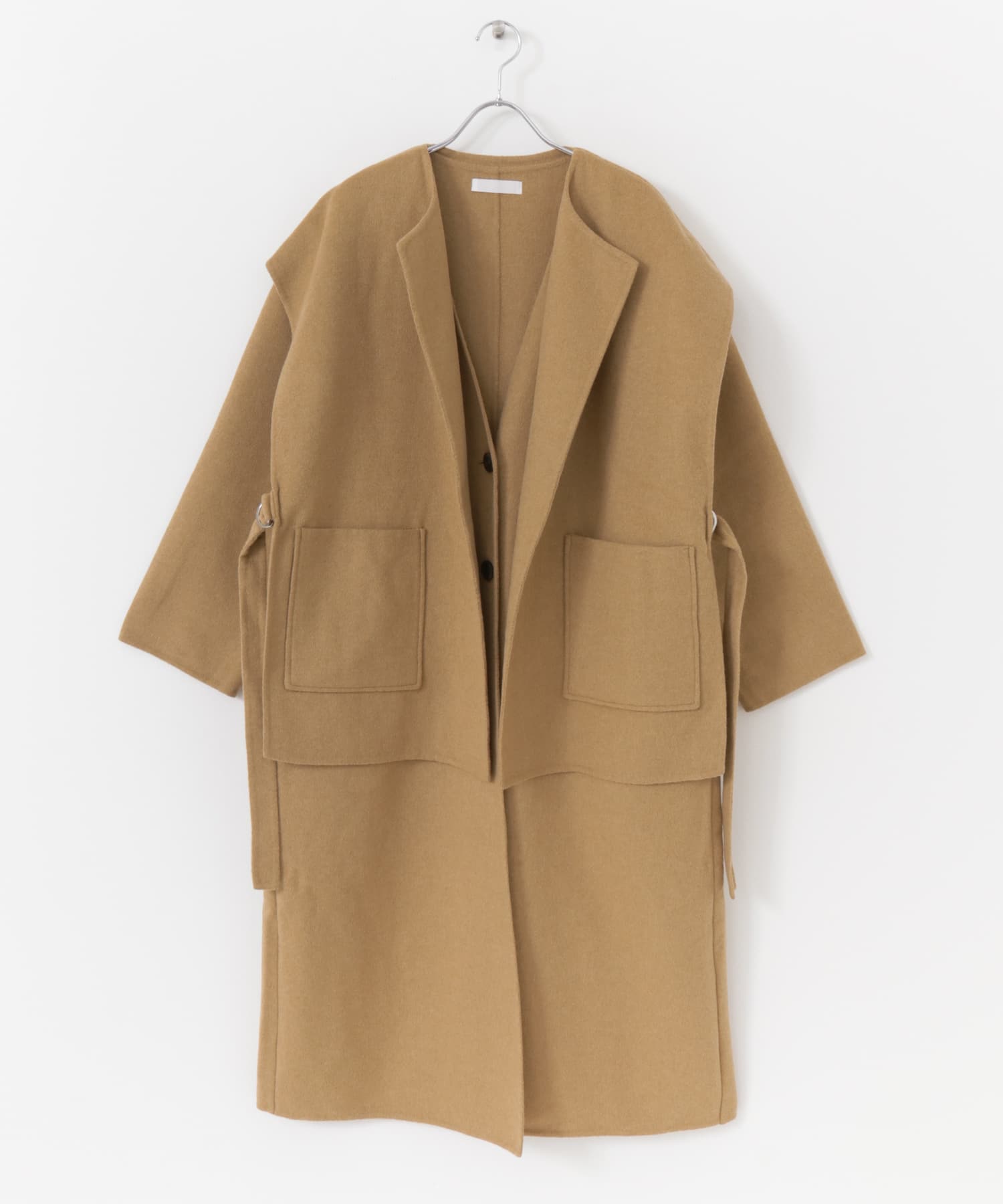 MULTIWAYベストレイヤードコート BEIGE one