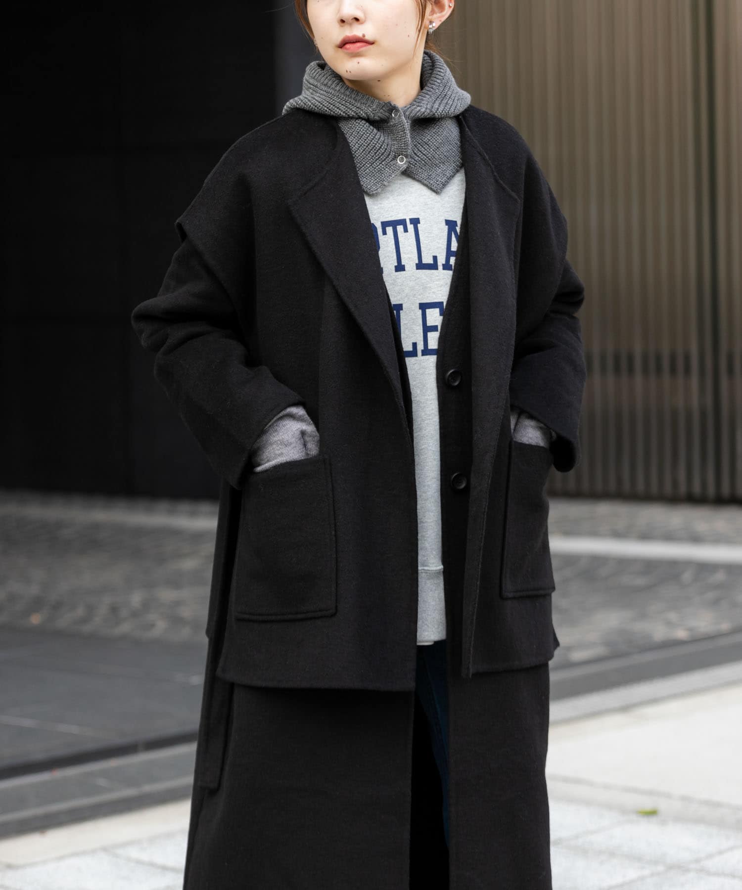 身長：156cm サイズ：one