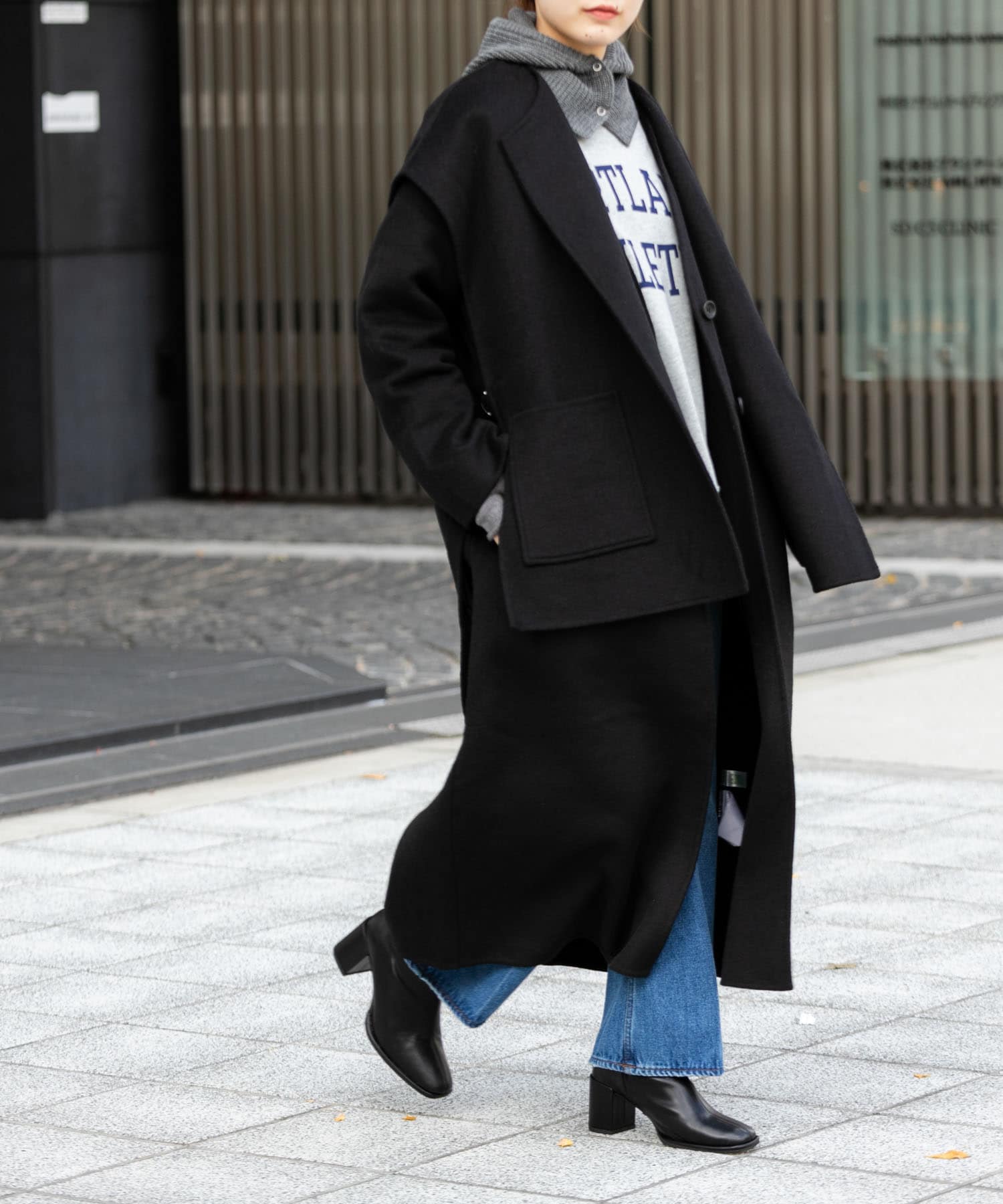 身長：156cm サイズ：one