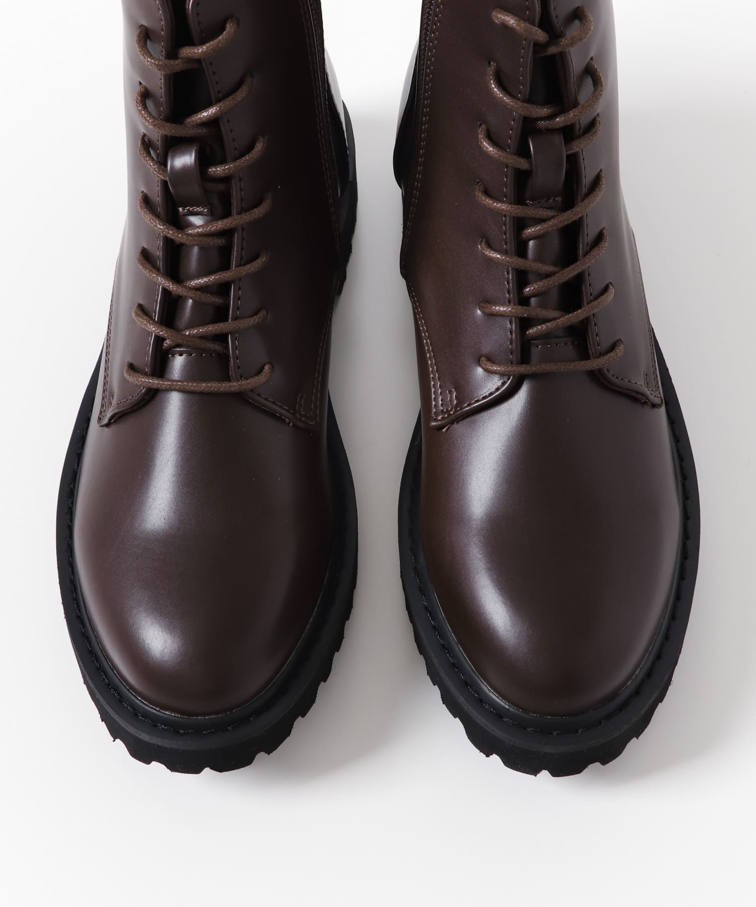 レースアップブーツ BROWN S