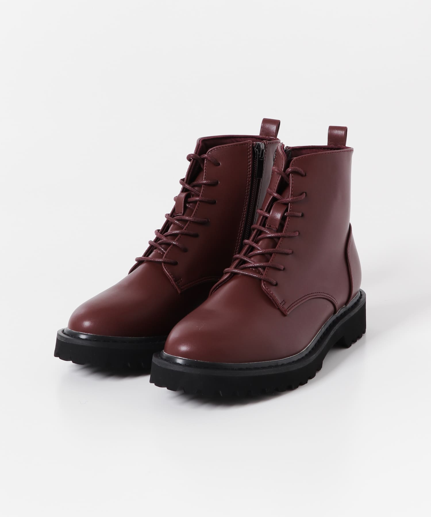 レースアップブーツ BORDEAUX S