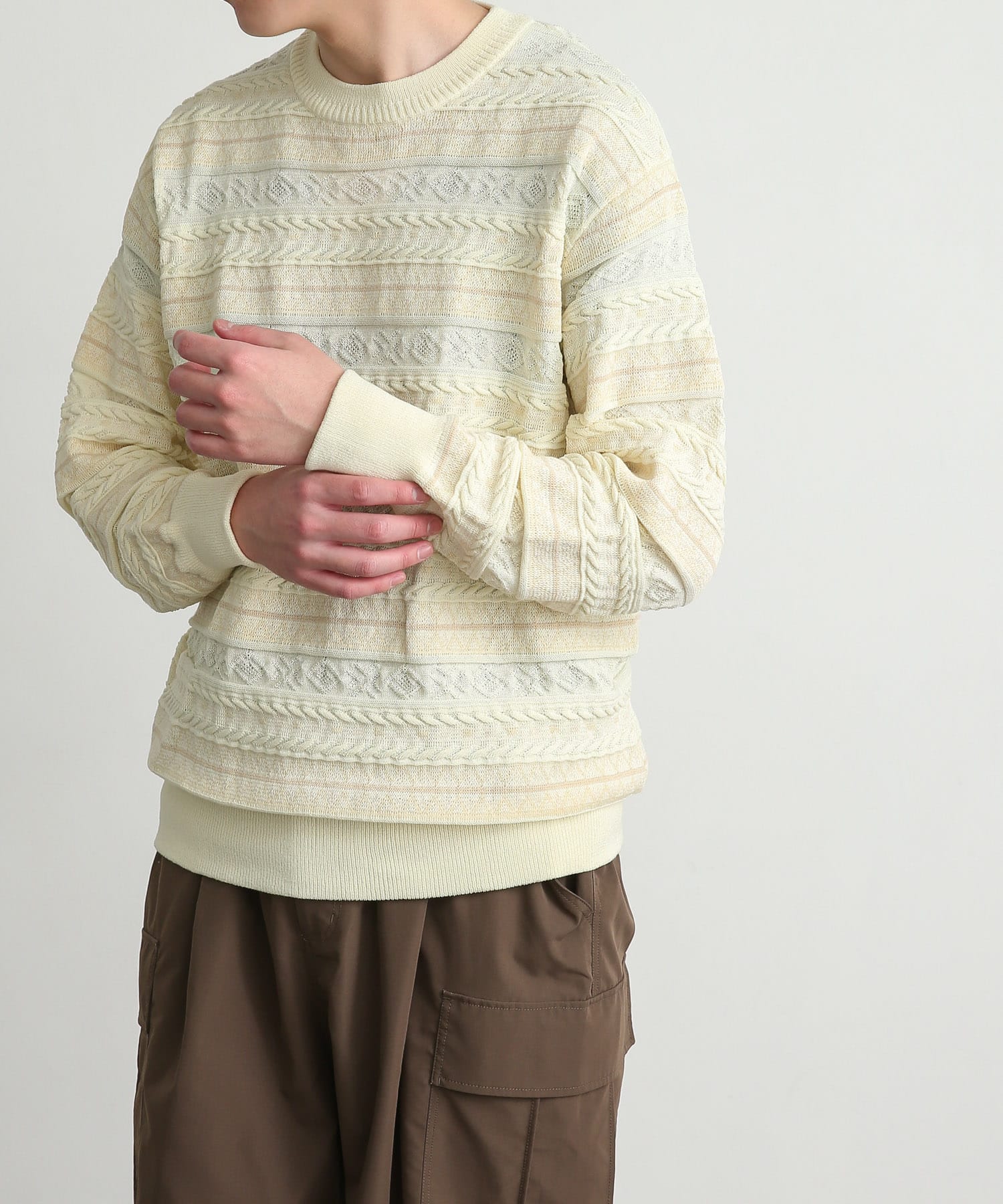 身長：182cm サイズ：L