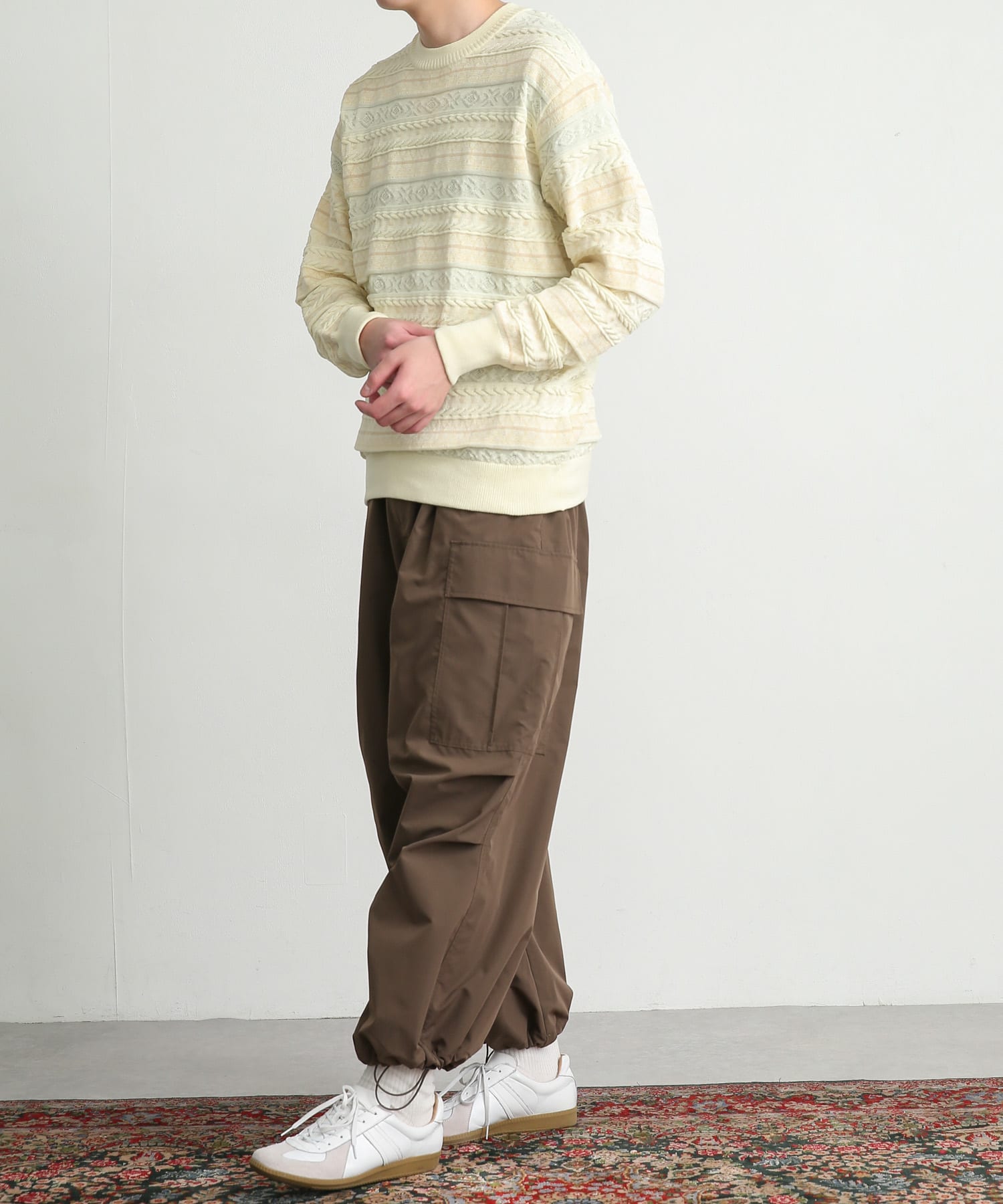 身長：182cm サイズ：L