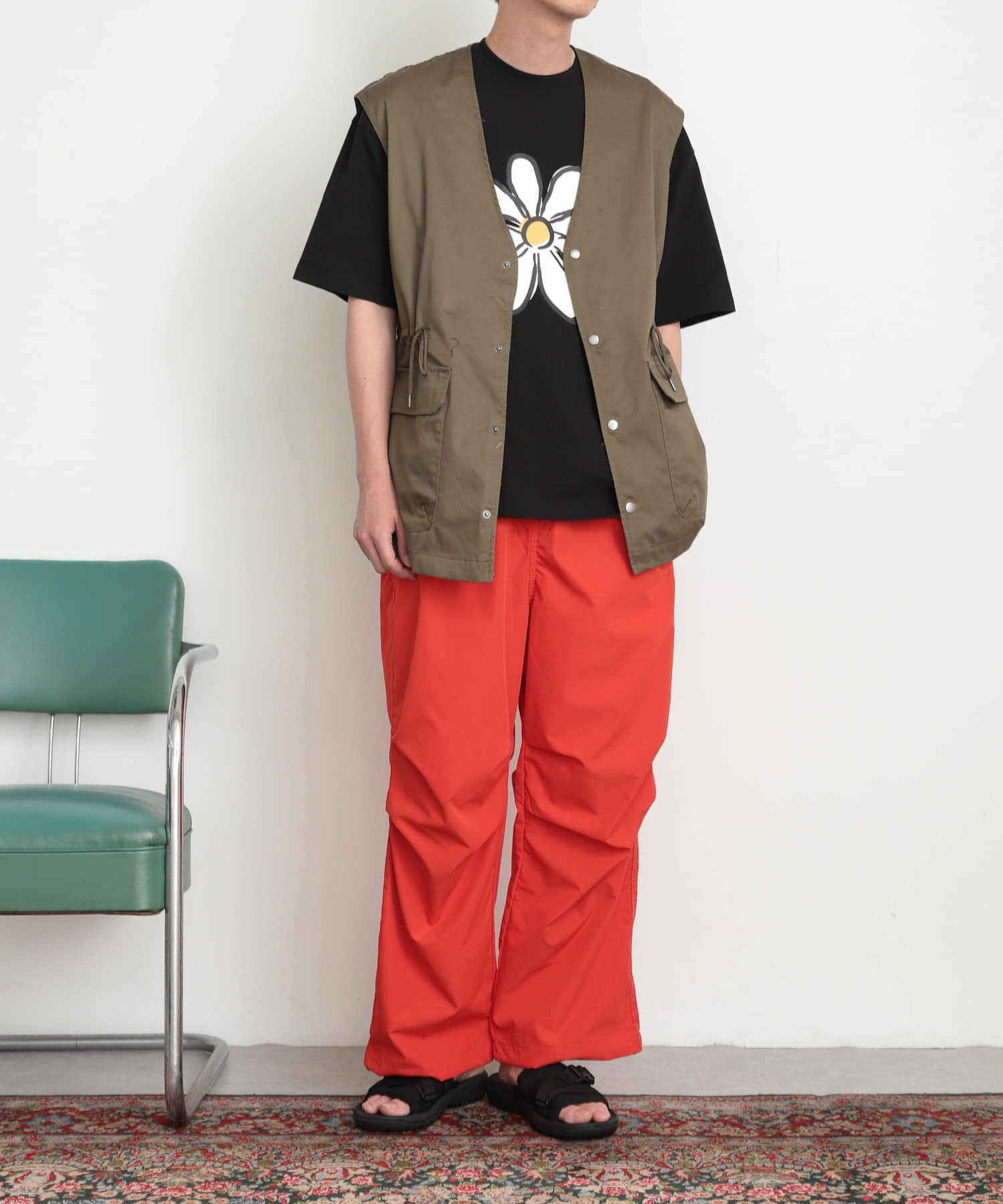 身長：181cm サイズ：L