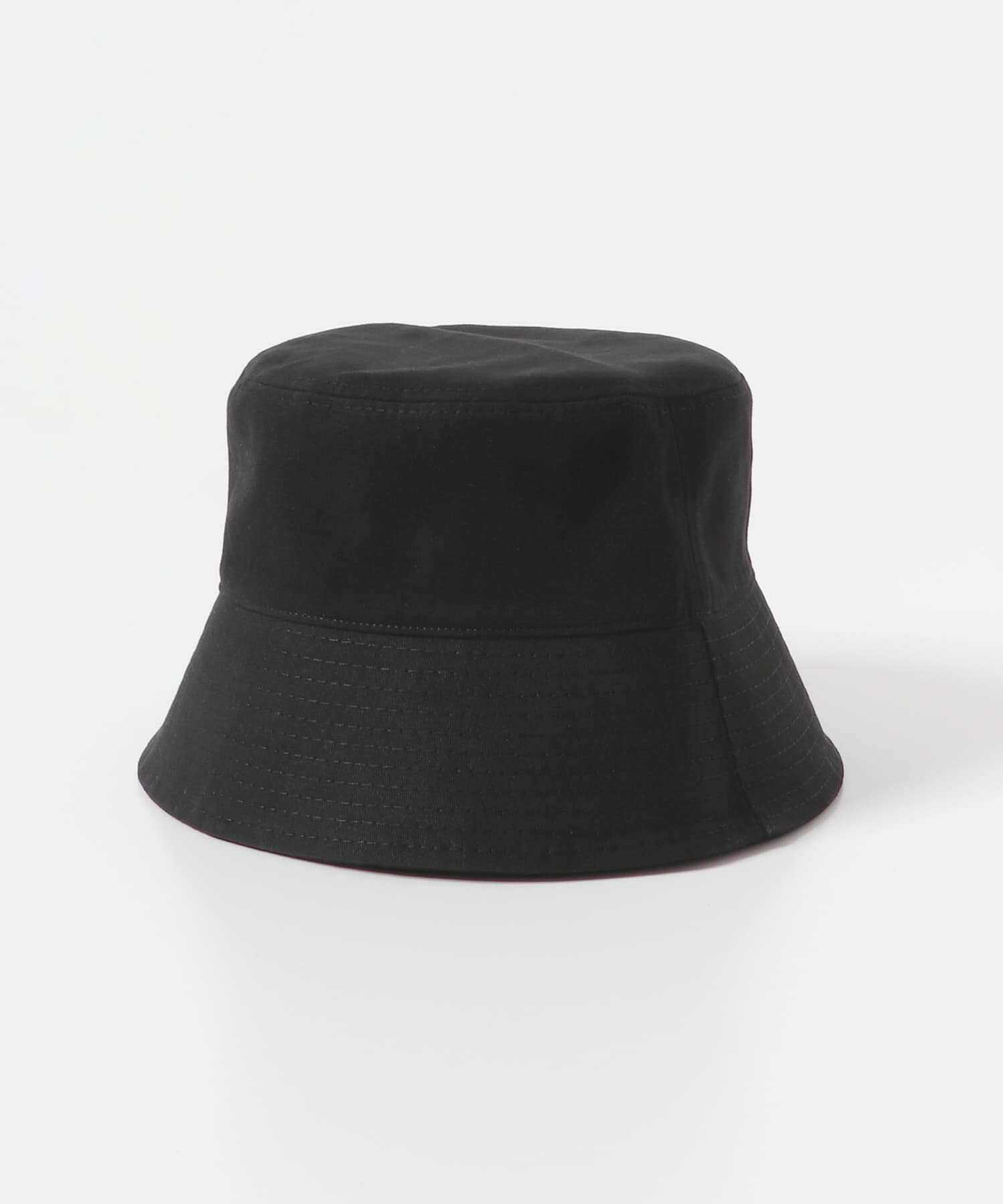 『ユニセックス』ツイルバケットハット BLACK one