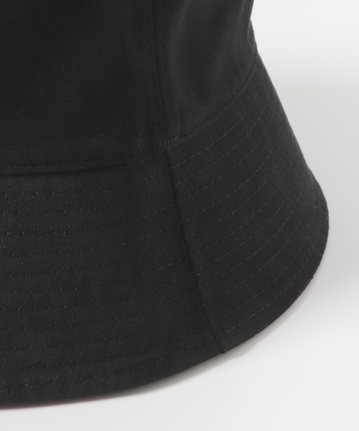 『ユニセックス』ツイルバケットハット BLACK one