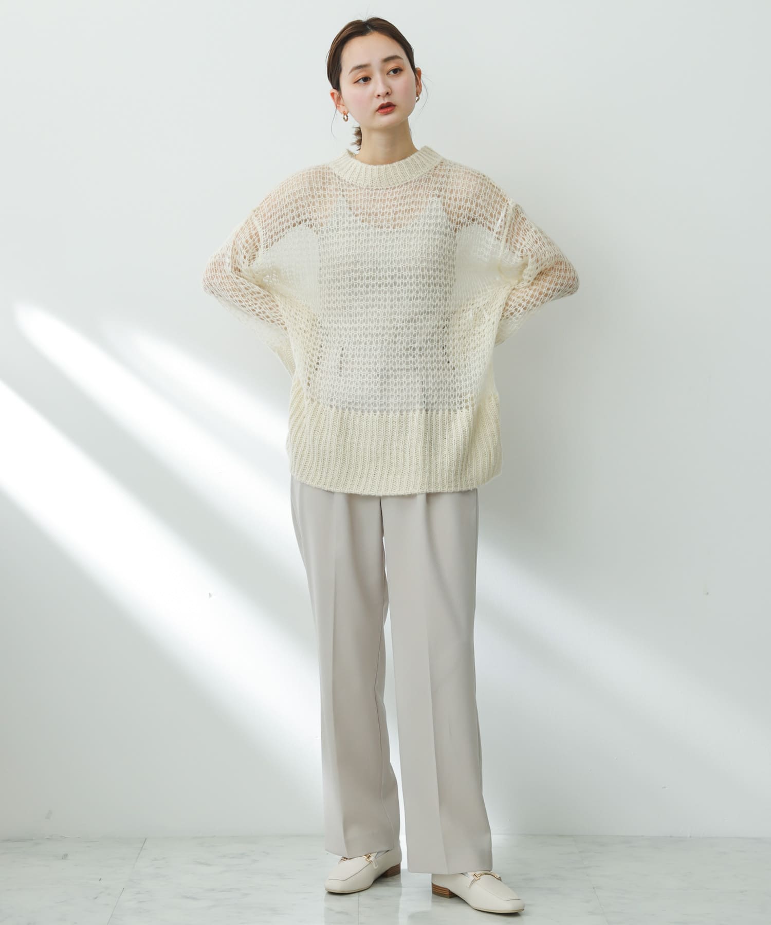 身長：169cm サイズ：one