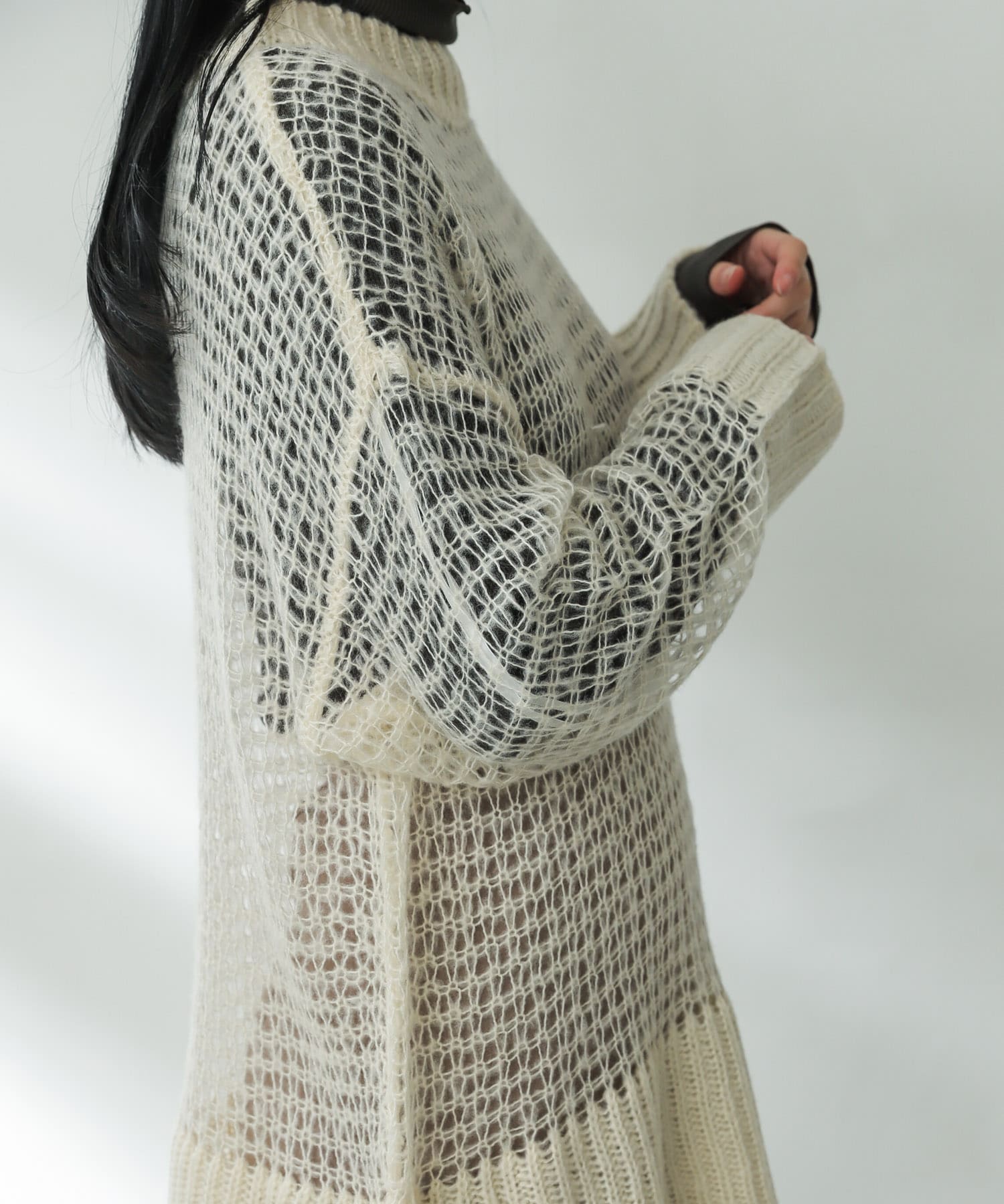 身長：156cm サイズ：one