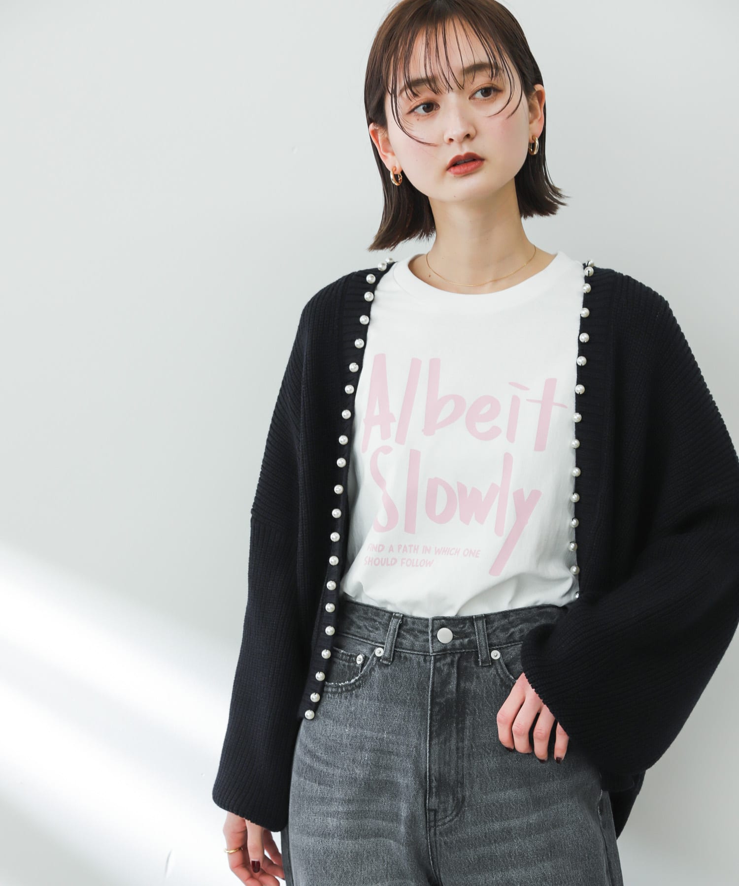 身長：169cm サイズ：one