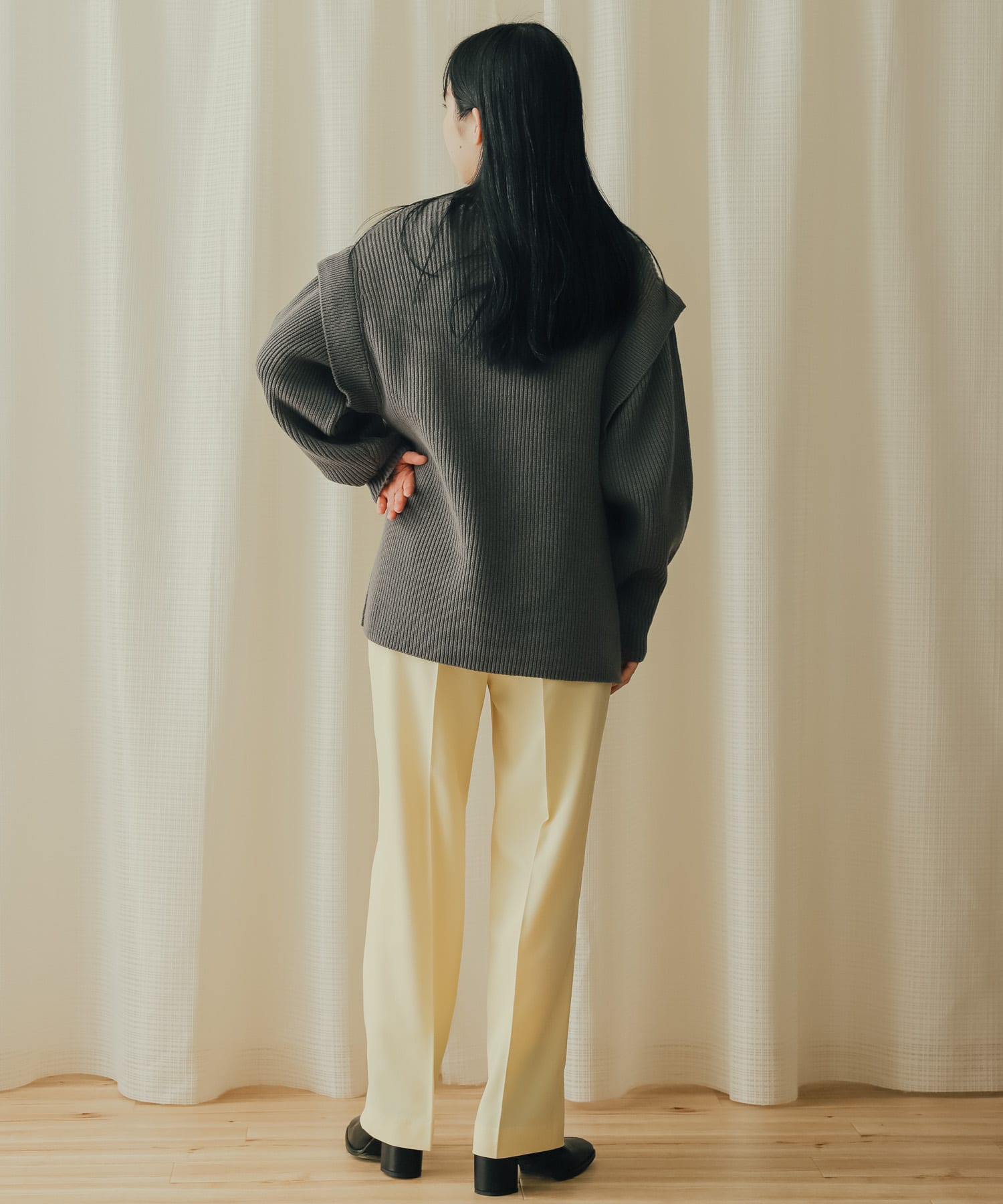 身長：156cm サイズ：one