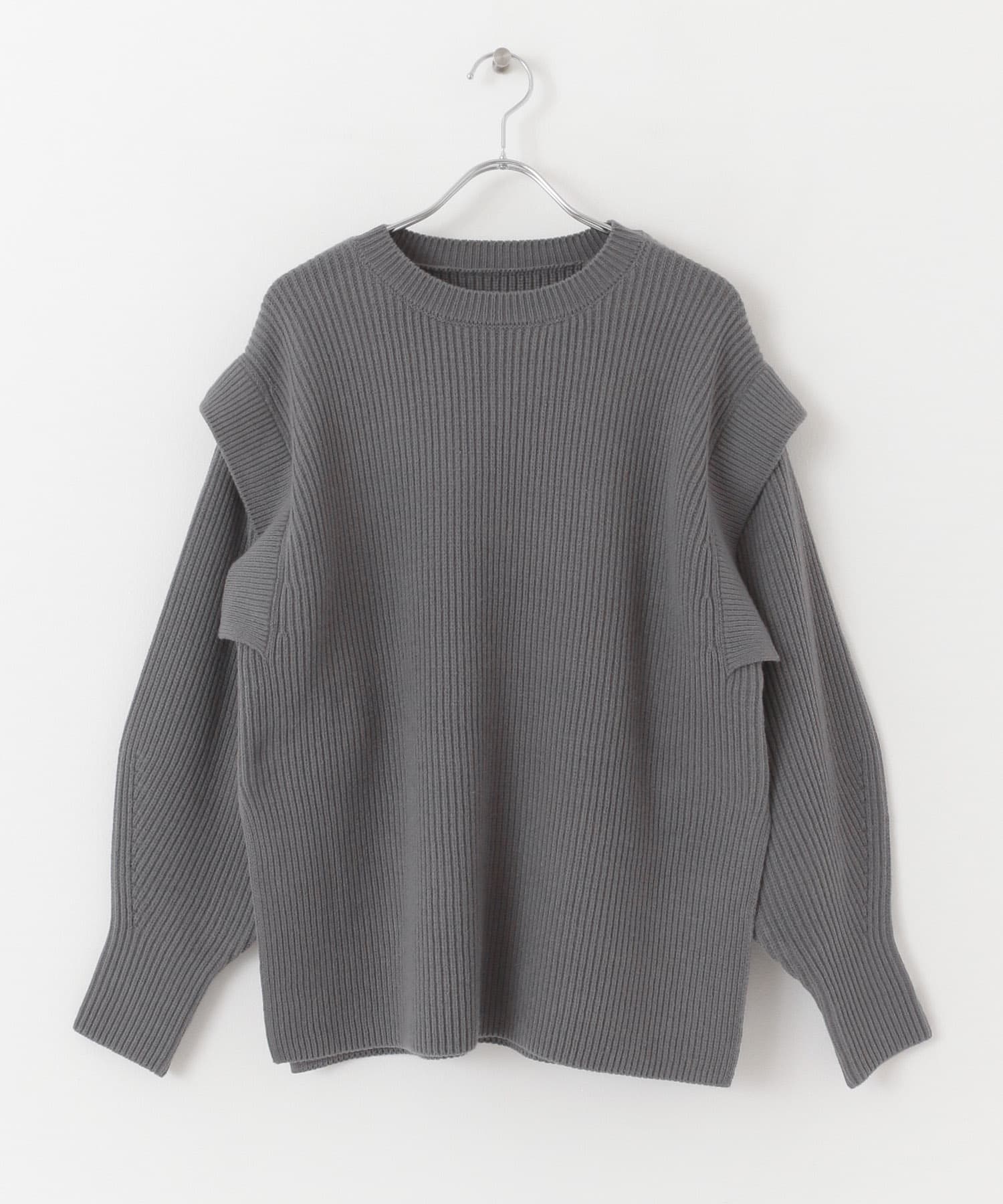 MULTIWAYセーター CHARCOAL one