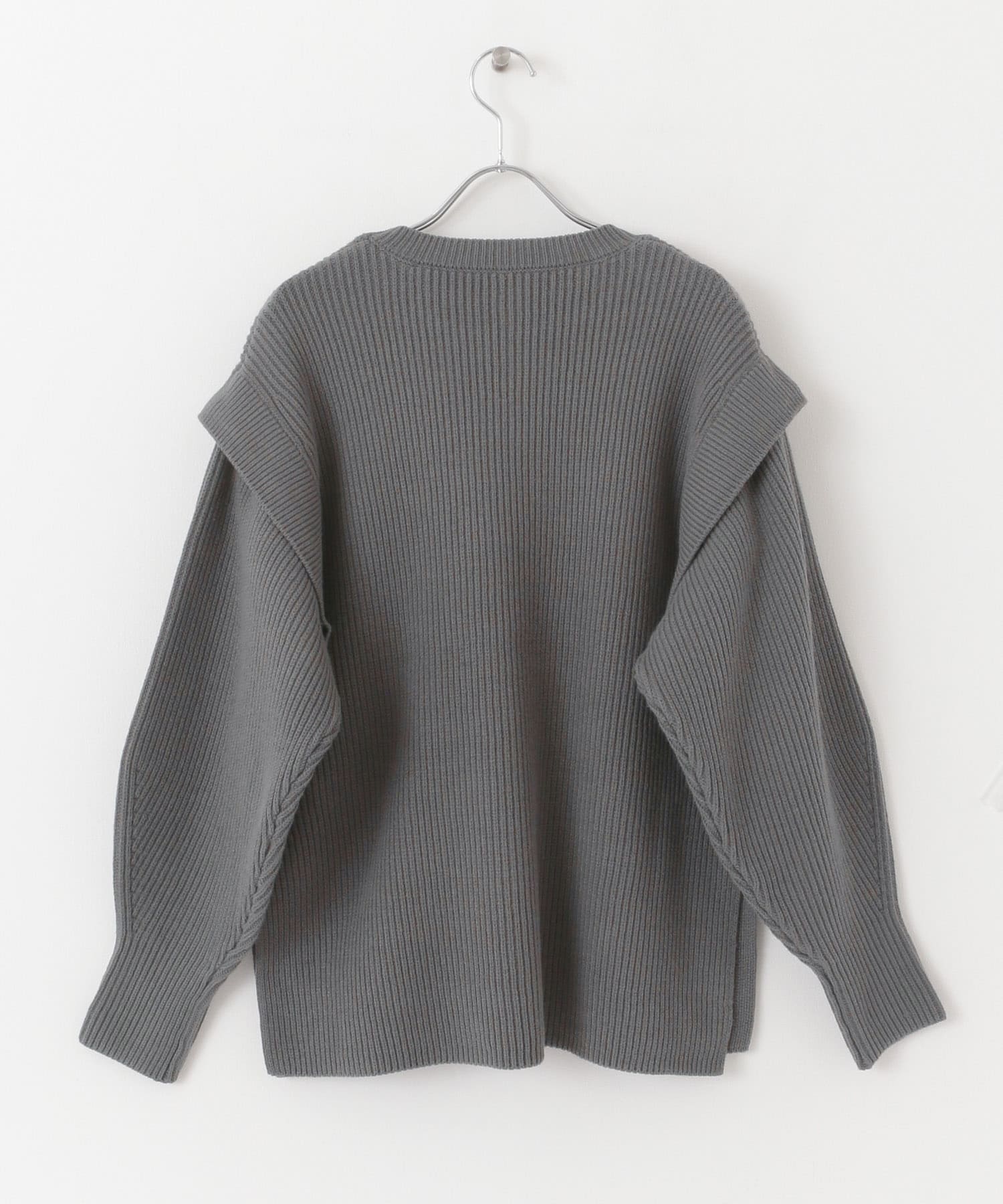 MULTIWAYセーター CHARCOAL one