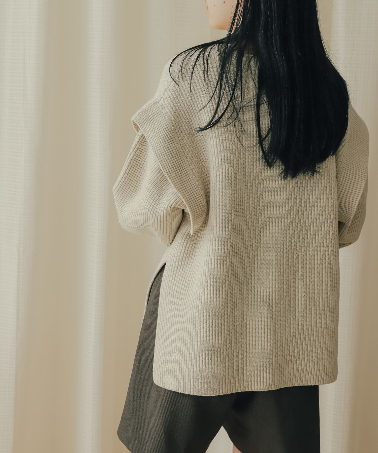 身長：156cm サイズ：one