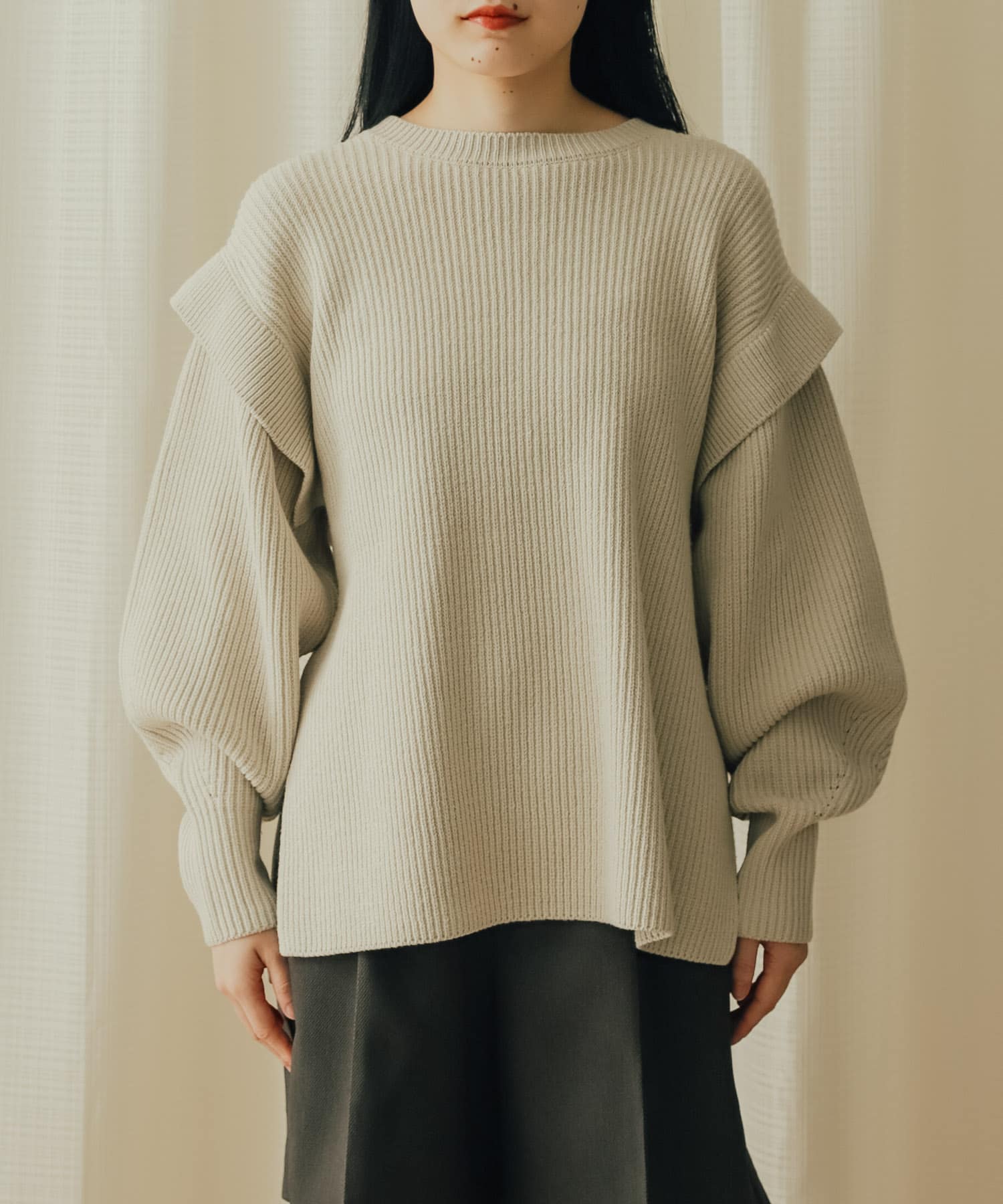 身長：156cm サイズ：one