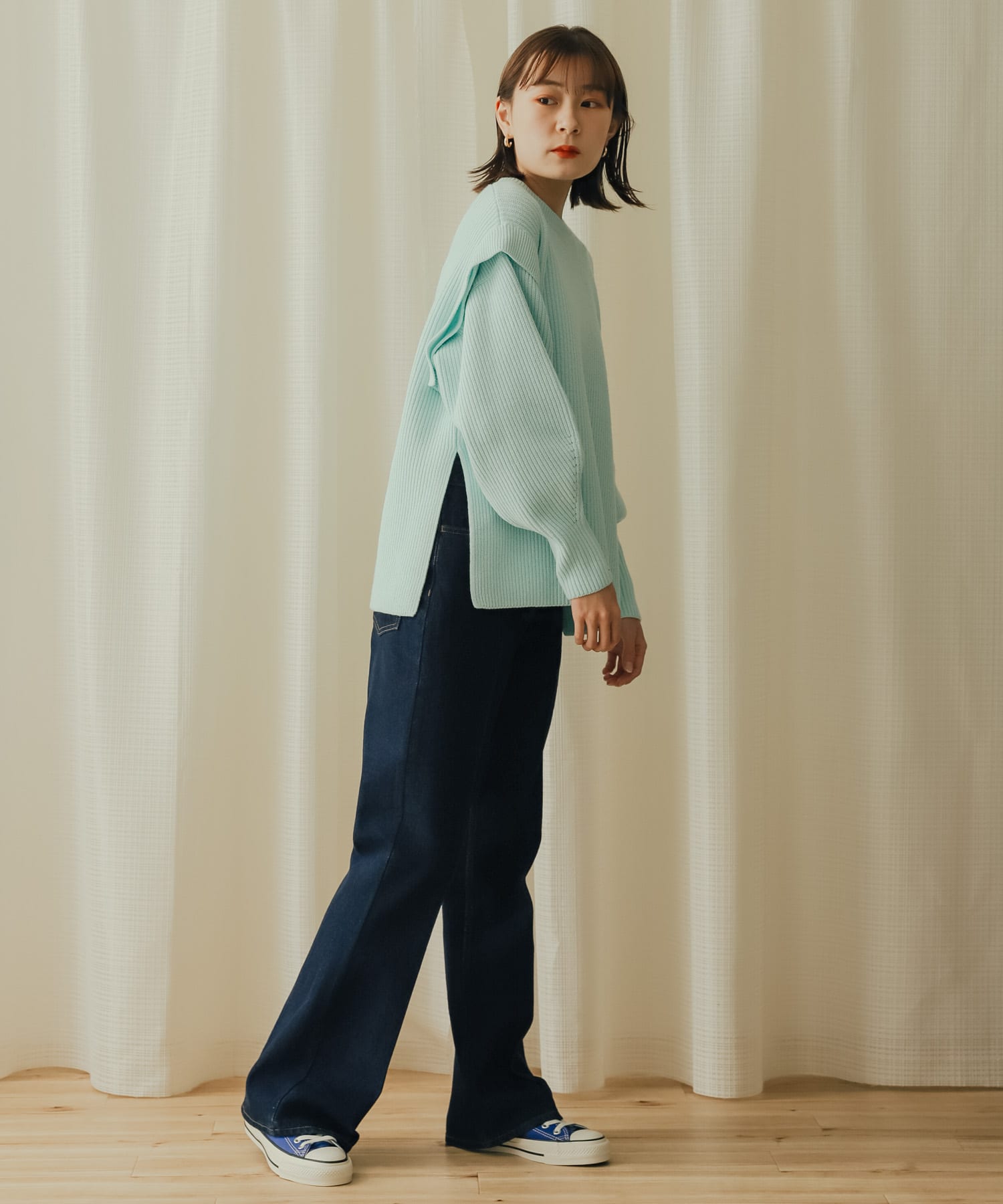 身長：162cm サイズ：one