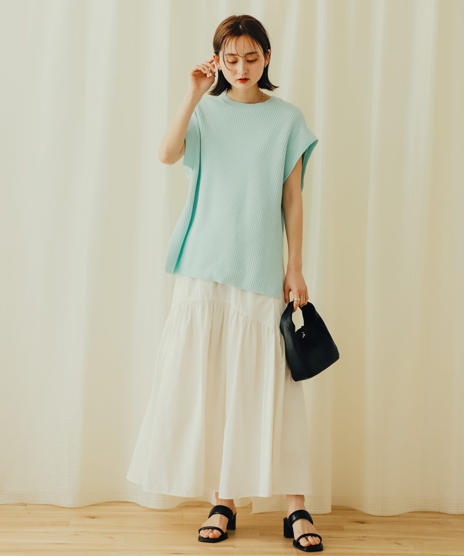 身長：169cm サイズ：one