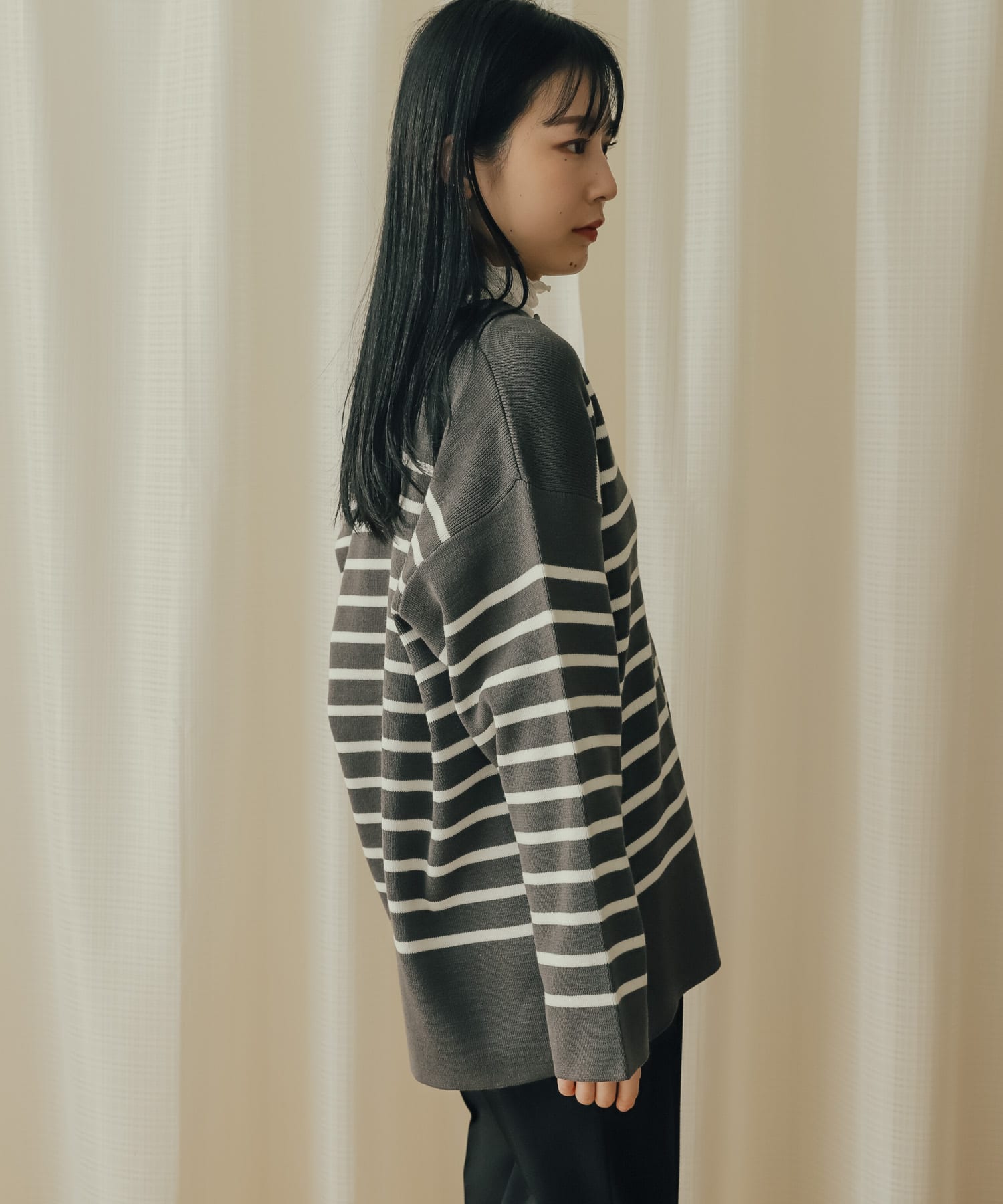 身長：156cm サイズ：one