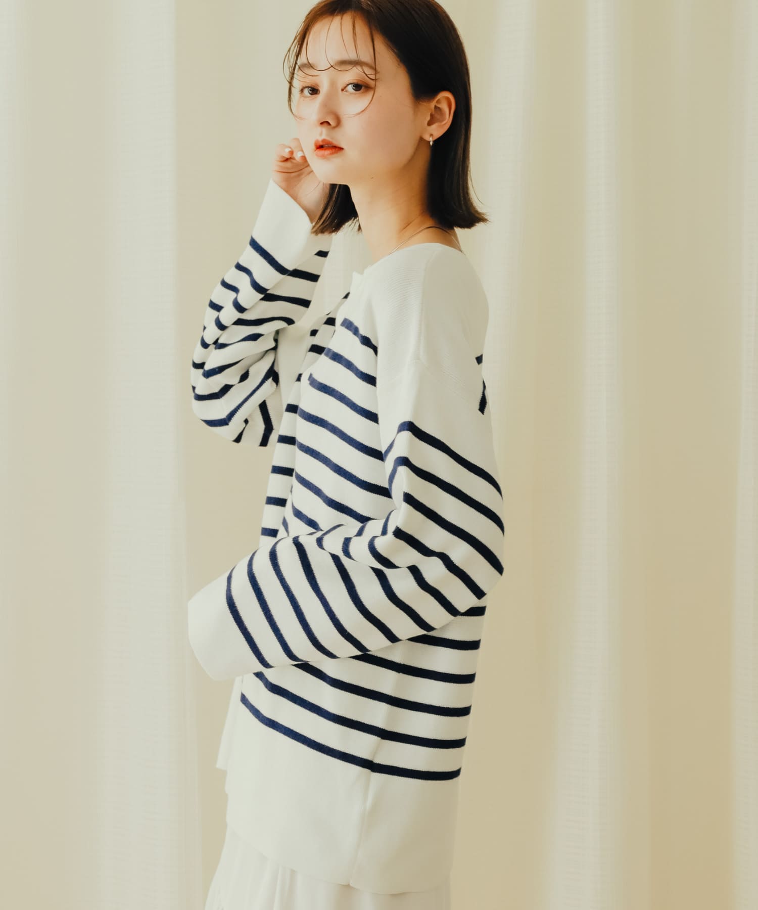 身長：169cm サイズ：one