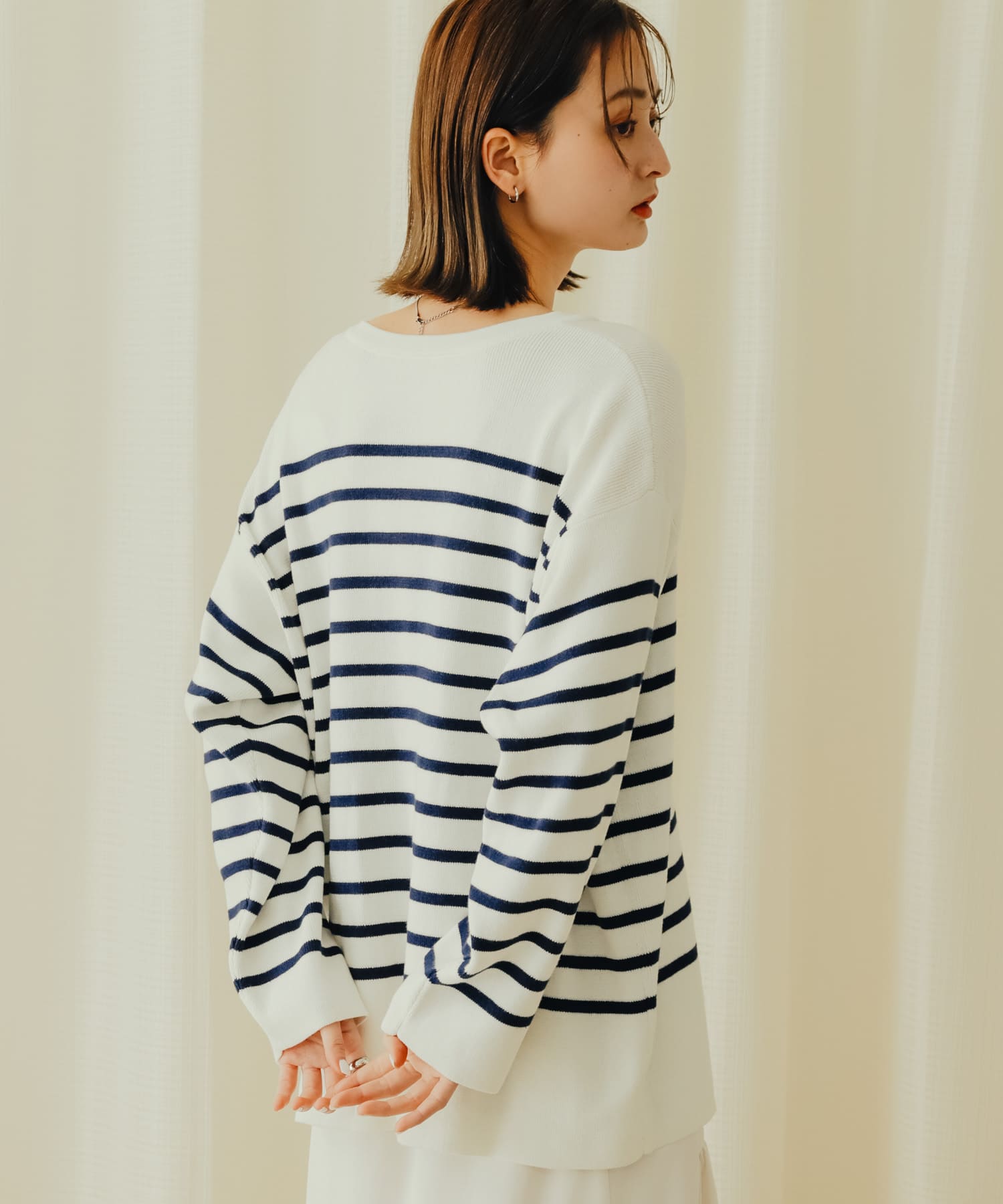 身長：169cm サイズ：one