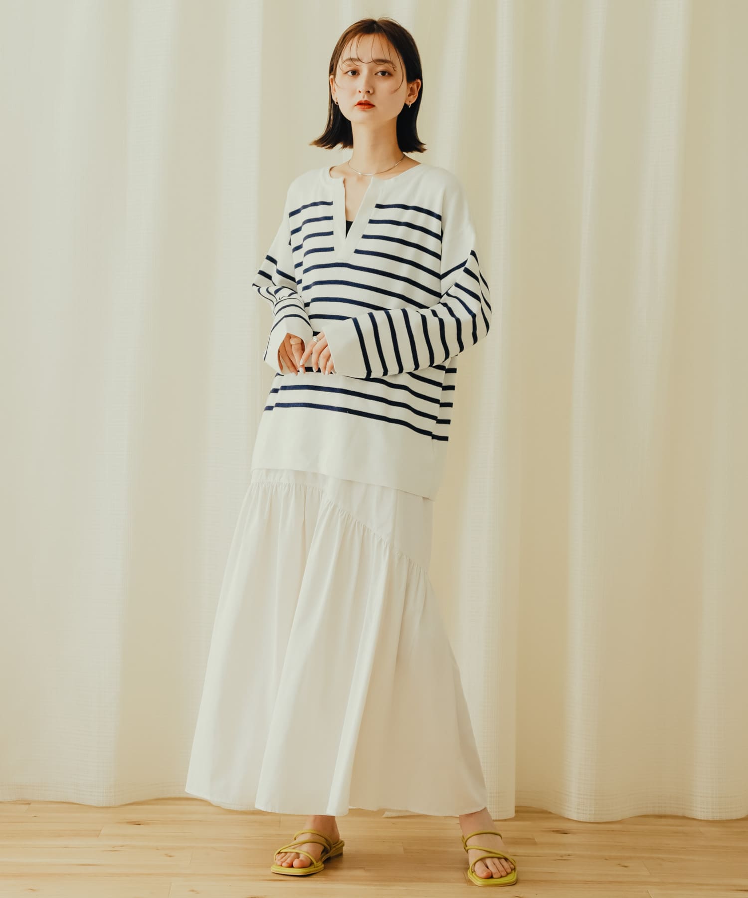 身長：169cm サイズ：one