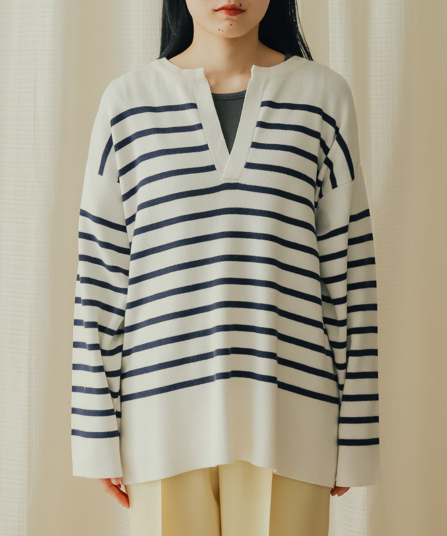 身長：156cm サイズ：one