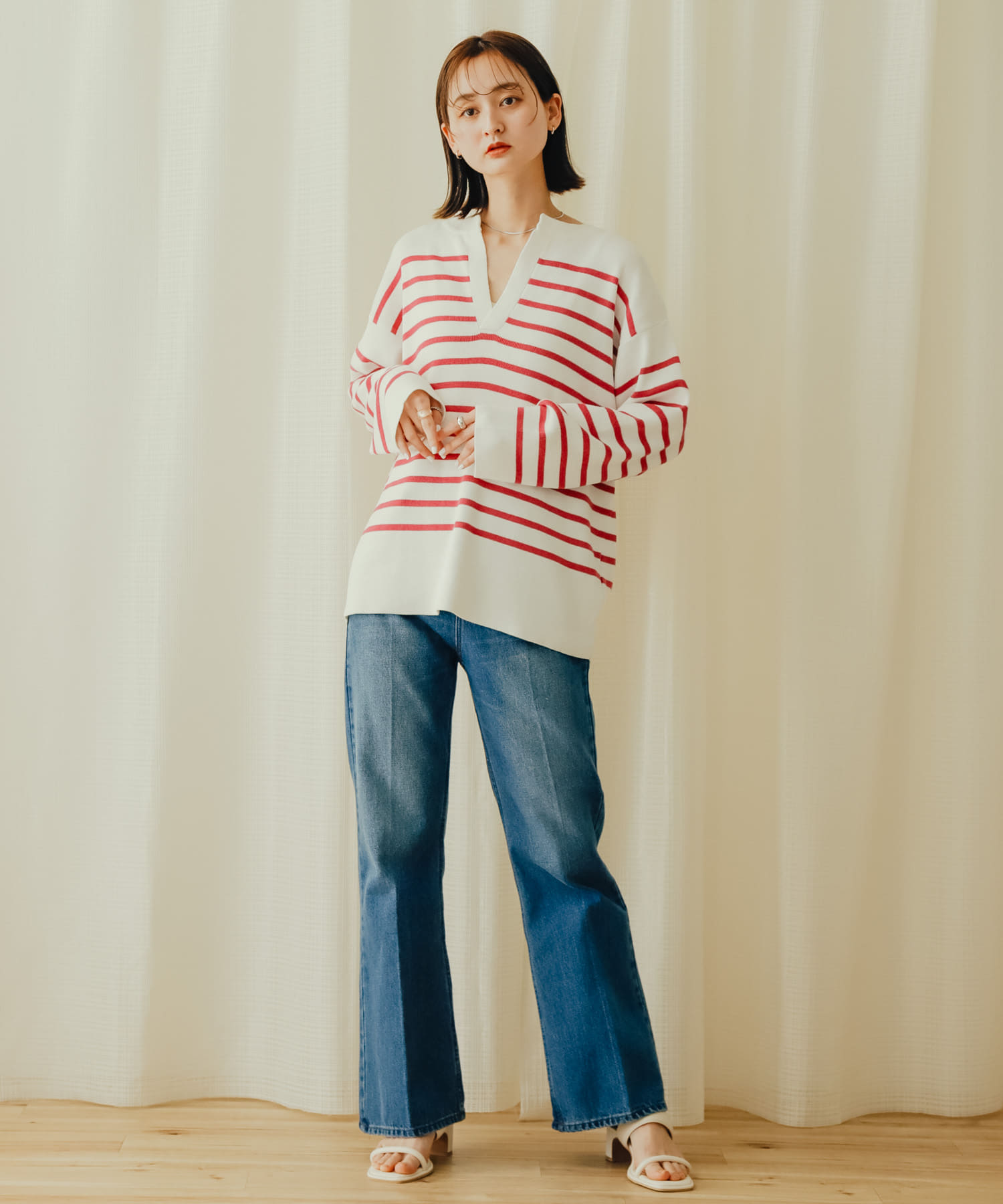 身長：169cm サイズ：one