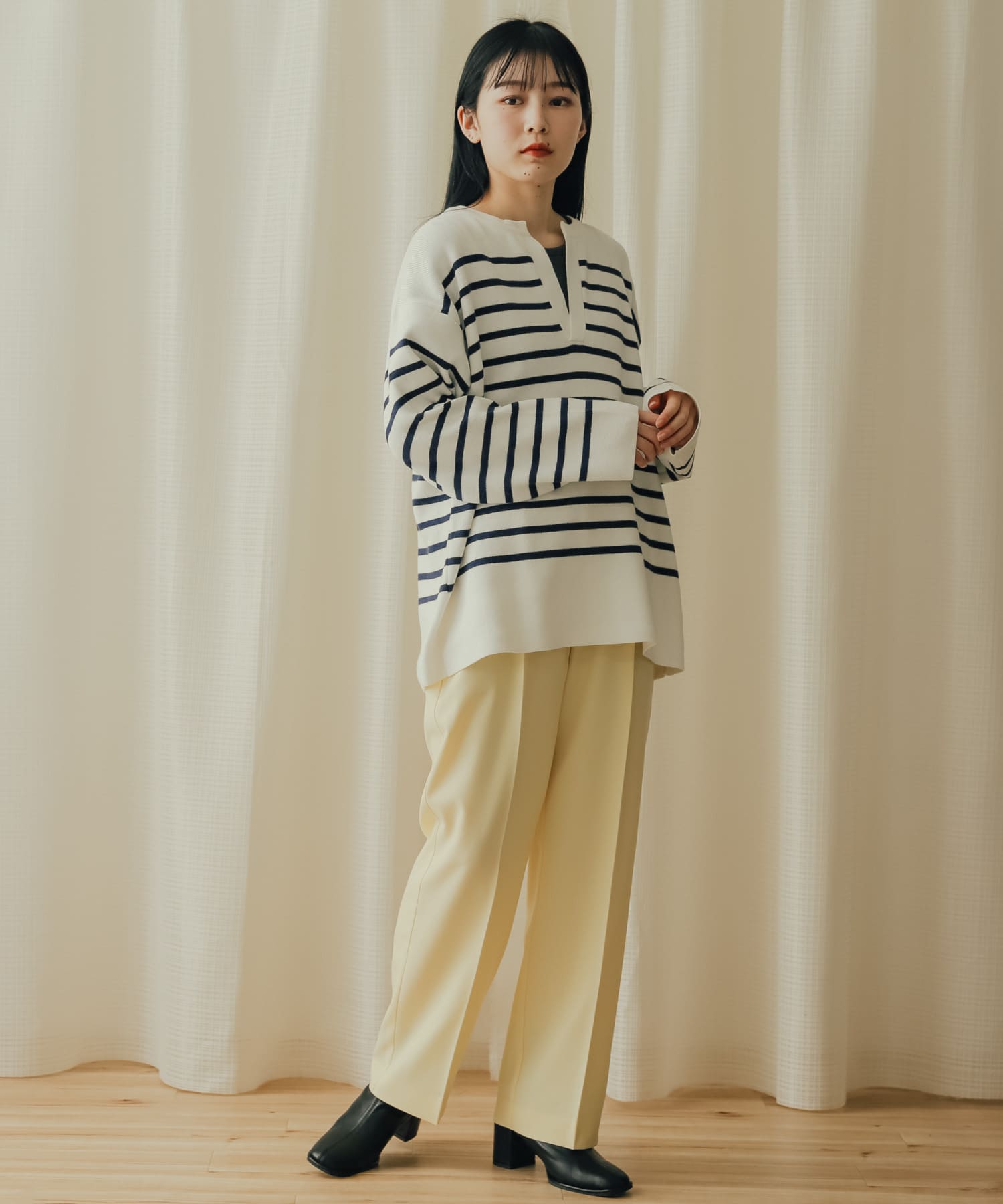 身長：156cm サイズ：S