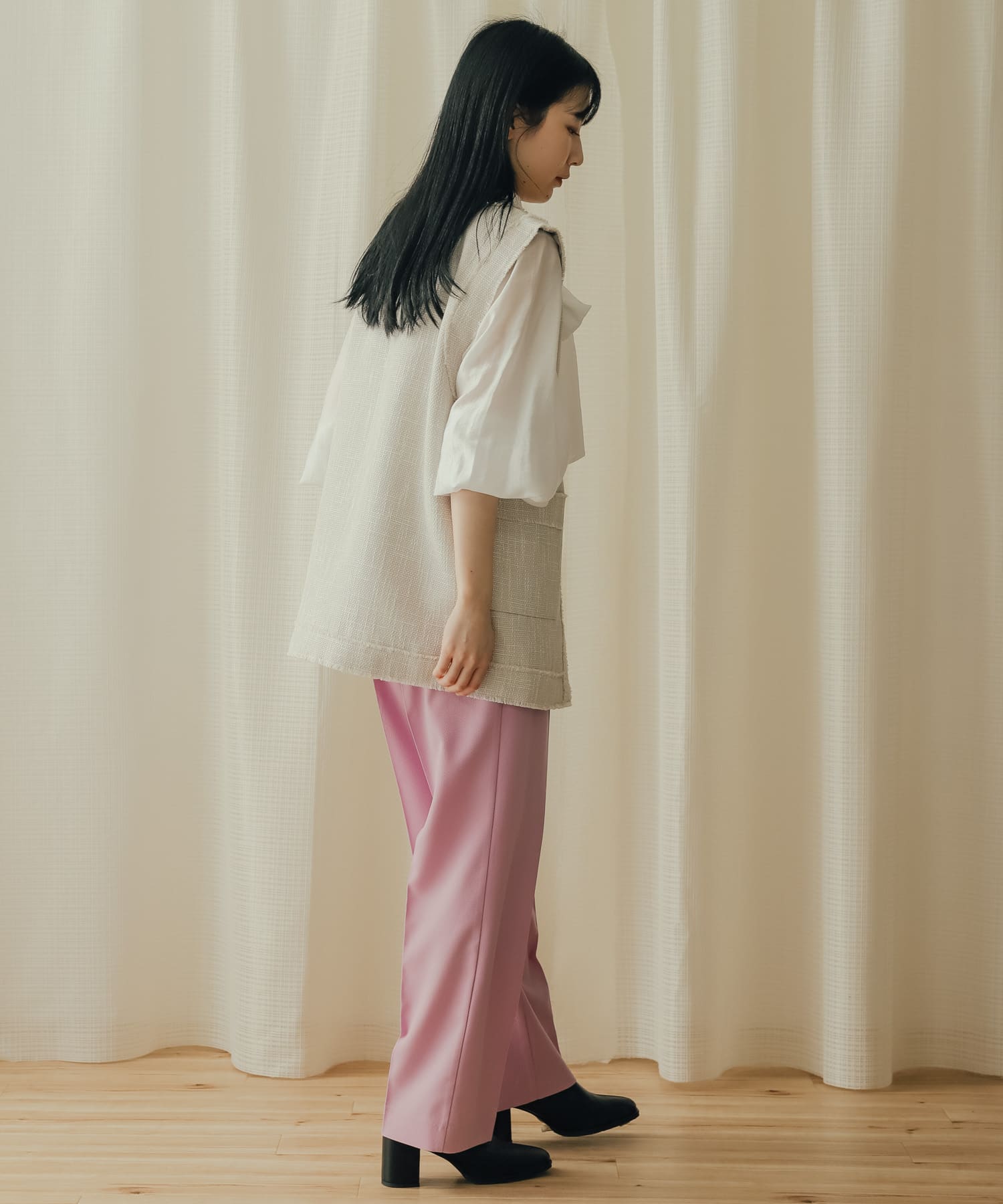 身長：156cm サイズ：S