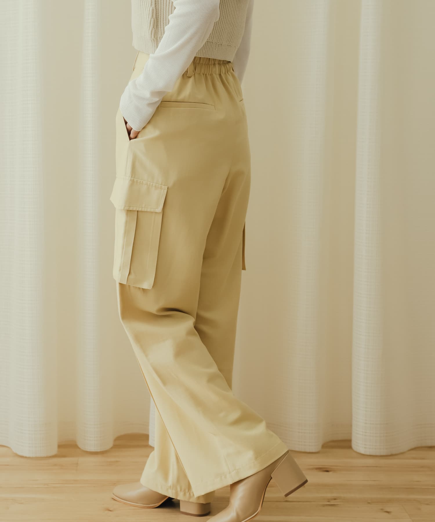 身長：156cm サイズ：one