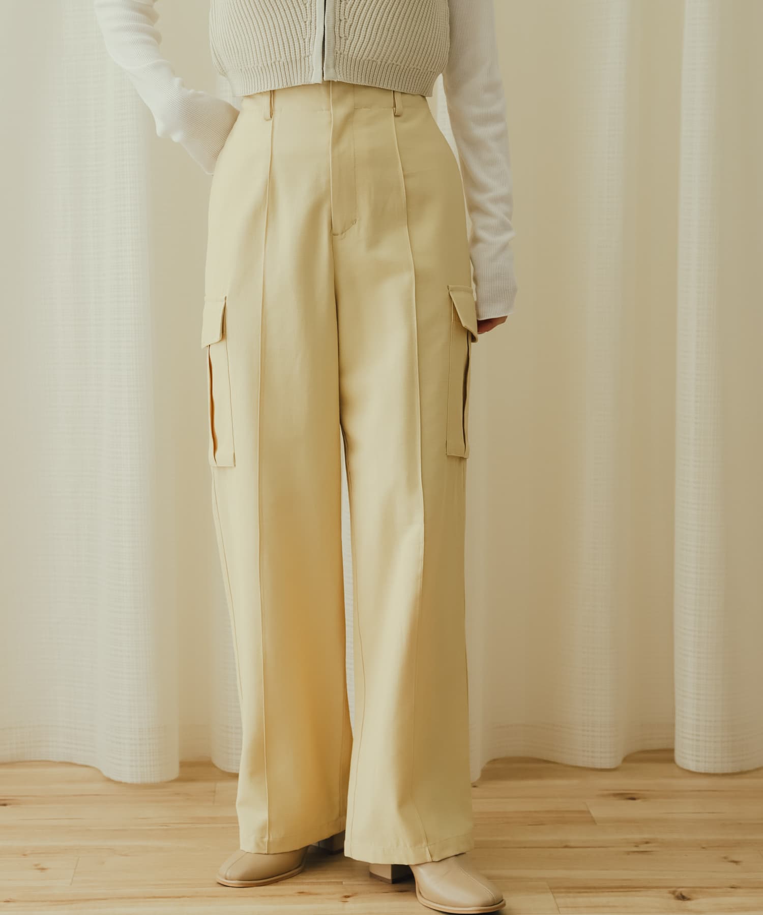 身長：156cm サイズ：one