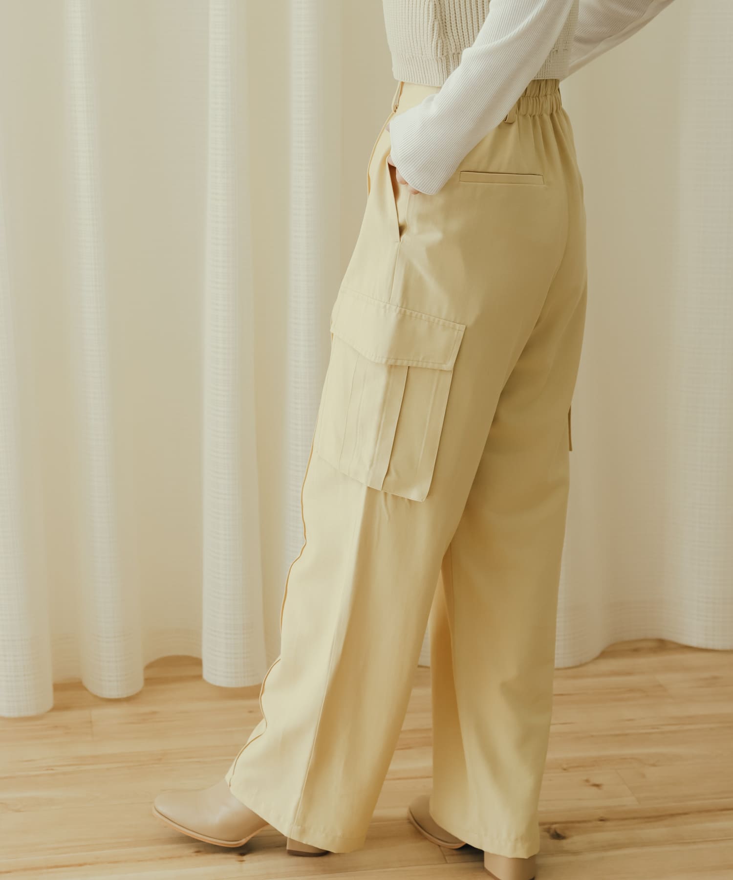 身長：156cm サイズ：one