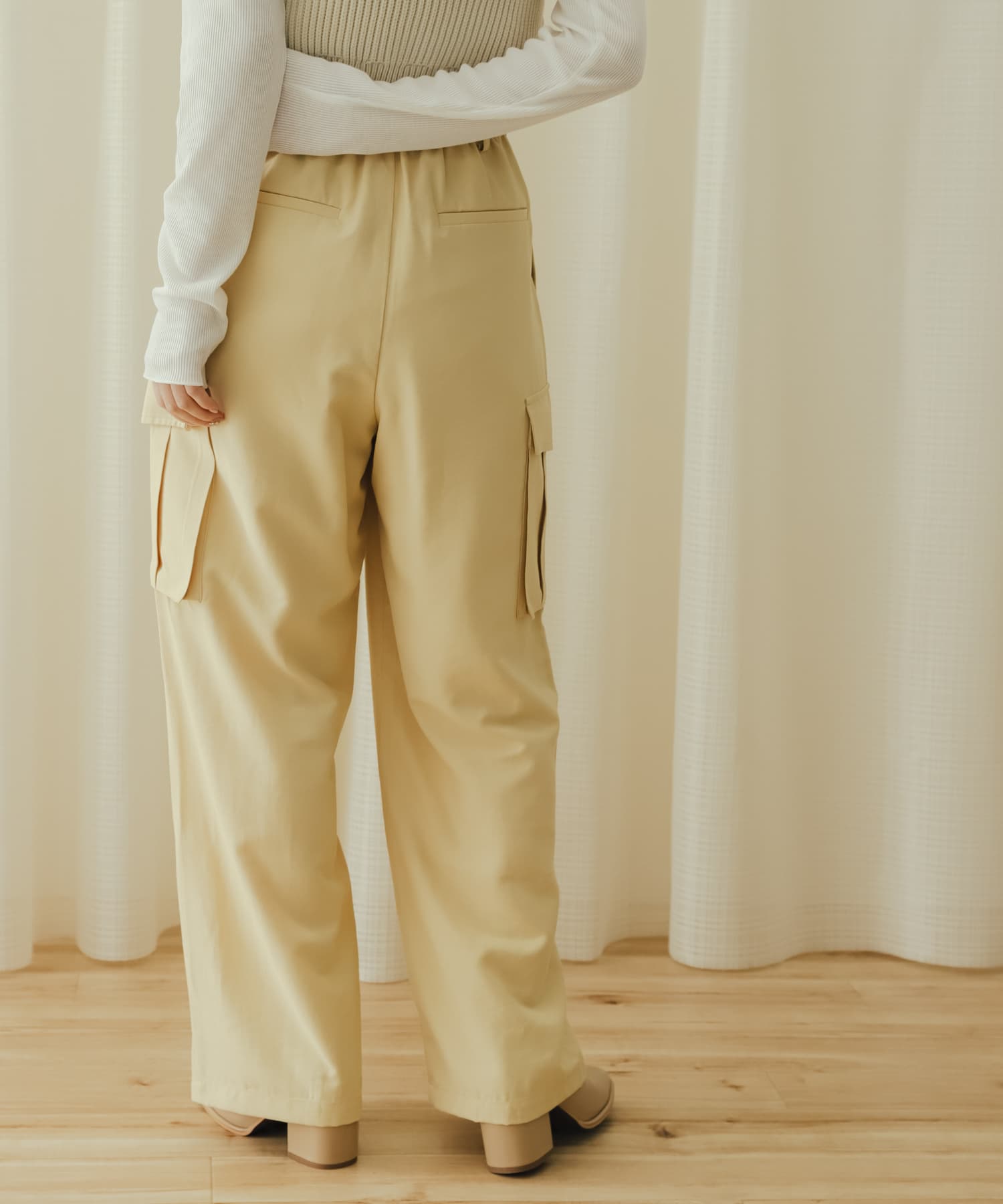 身長：156cm サイズ：one
