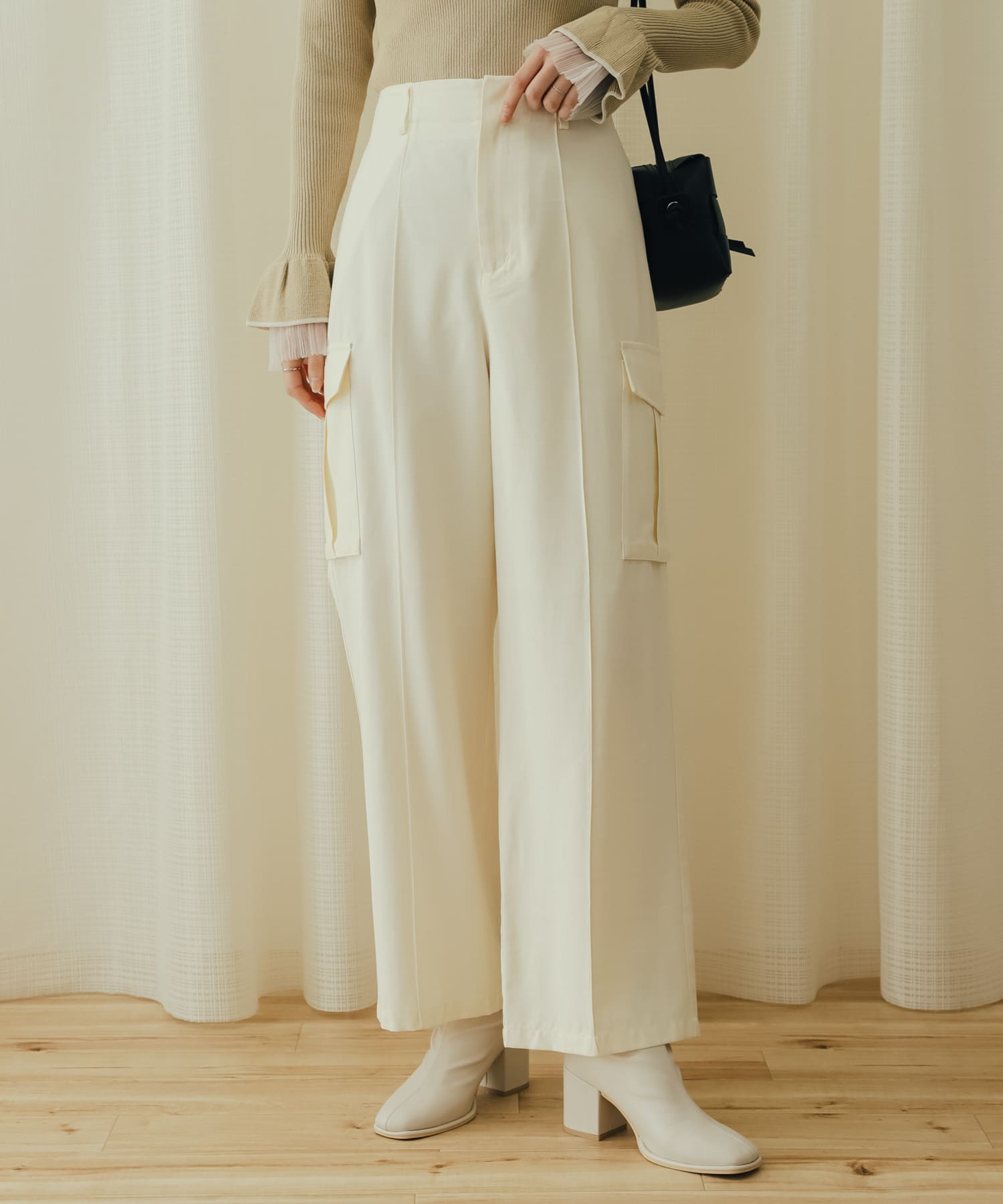身長：169cm サイズ：one