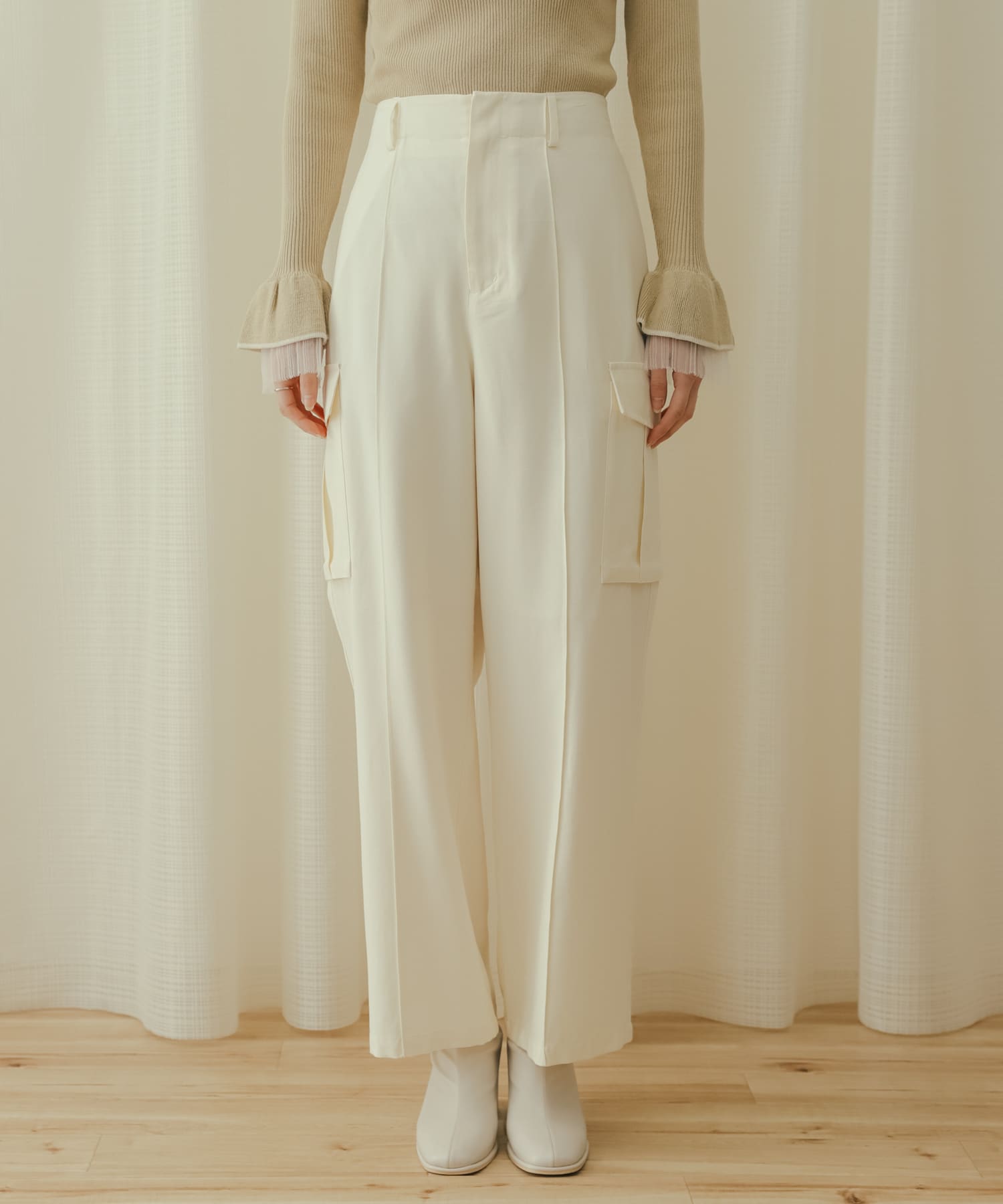 身長：169cm サイズ：one