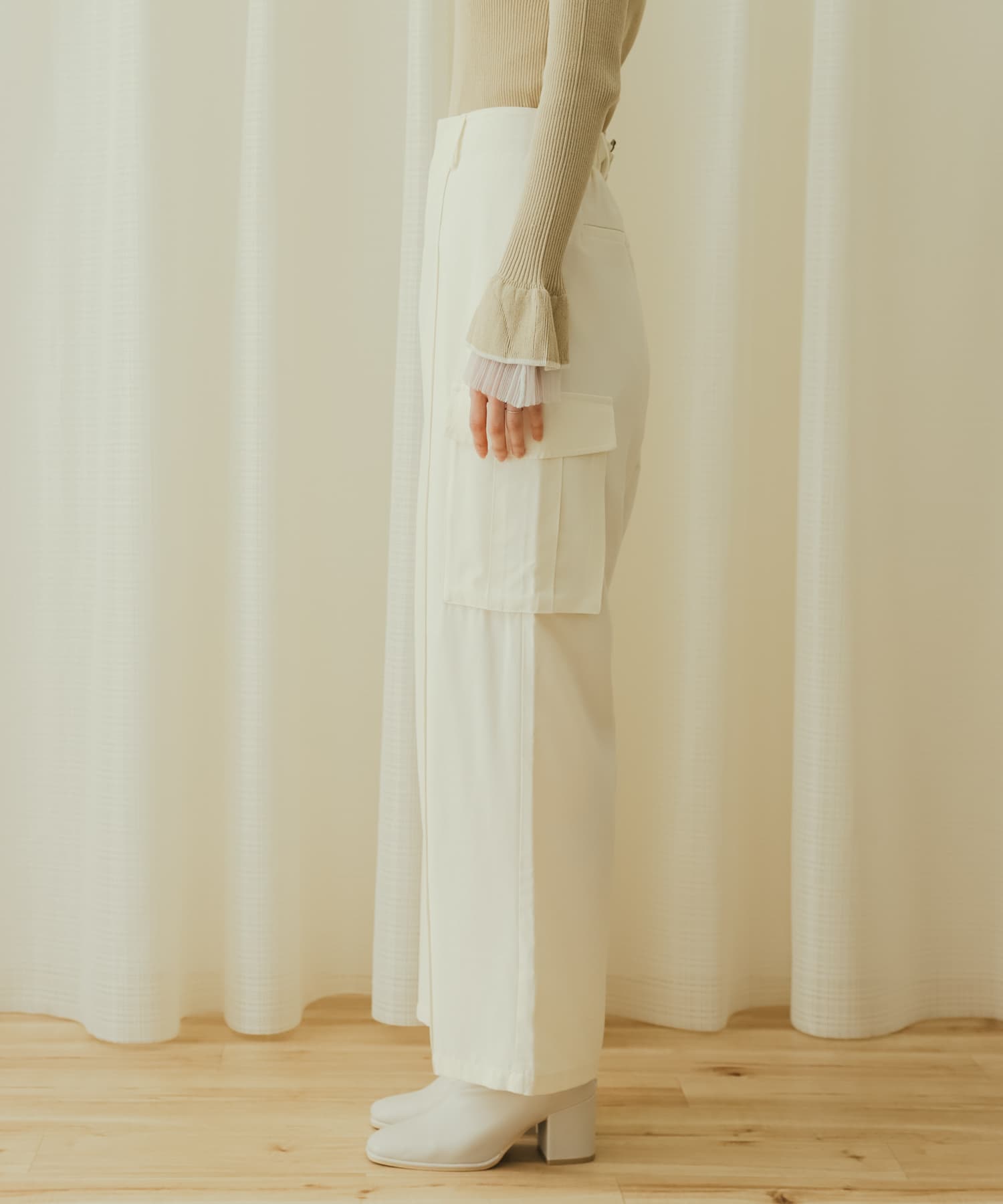 身長：169cm サイズ：one