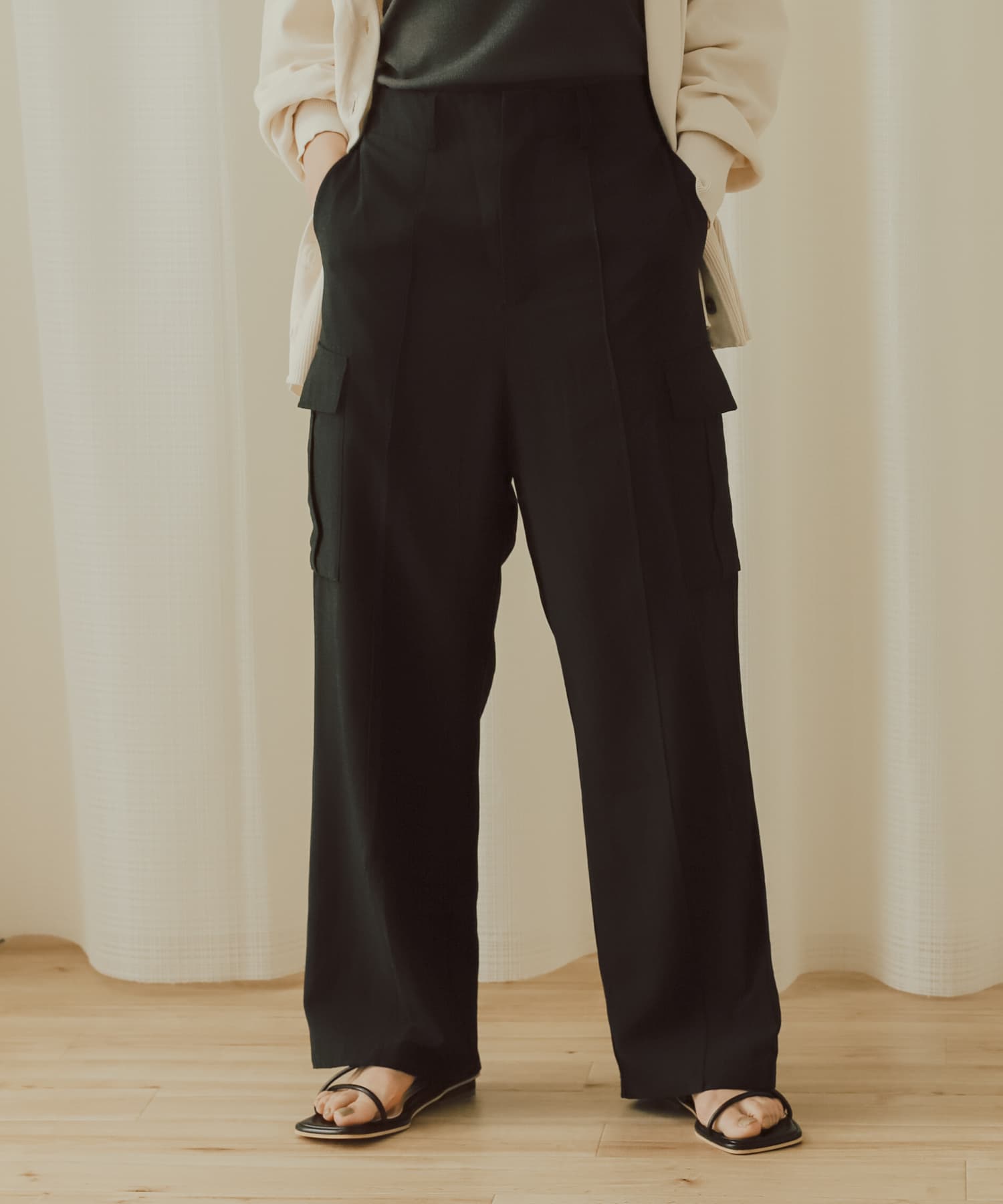 身長：158cm サイzズ：one