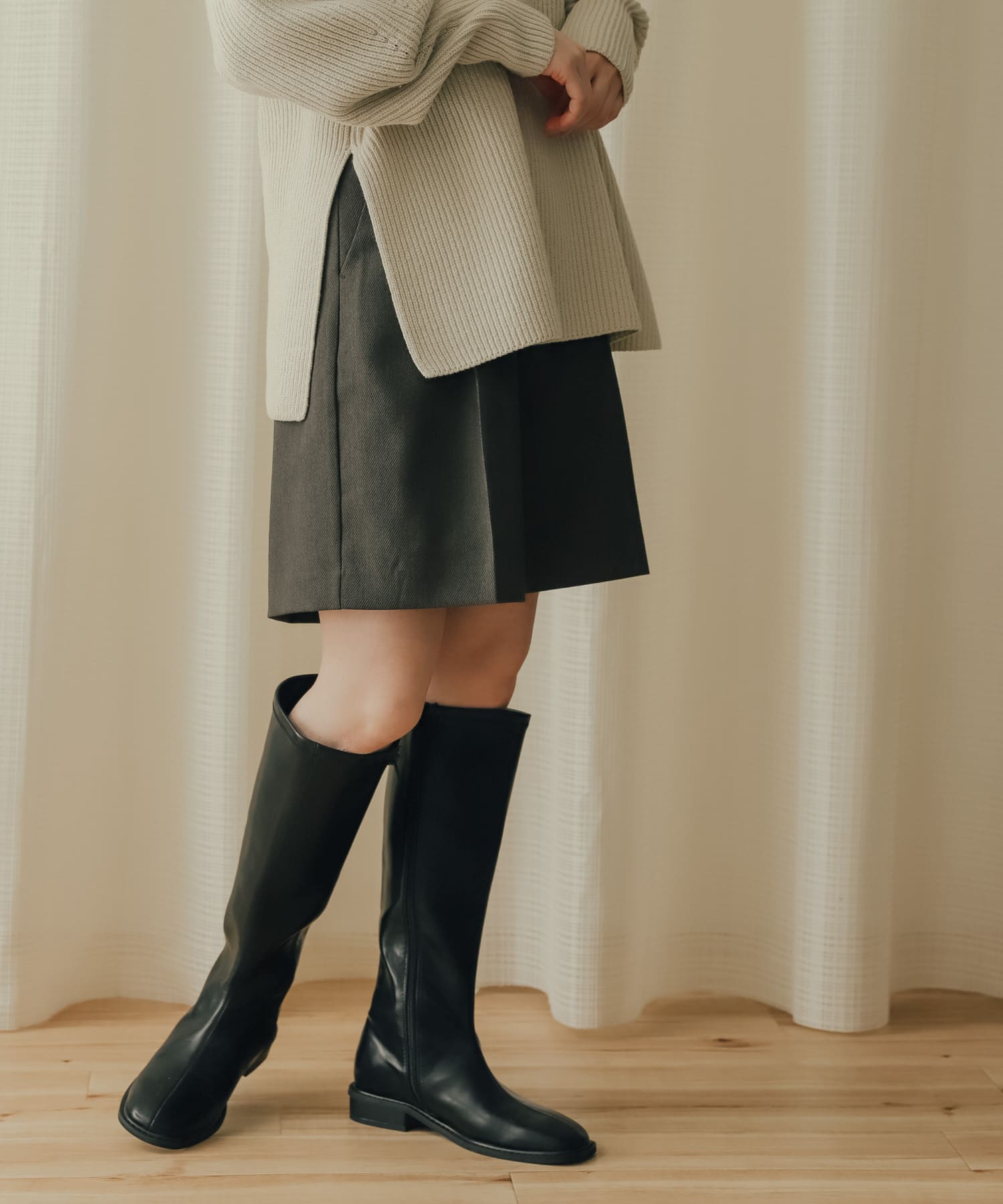 身長：156cm サイズ：M