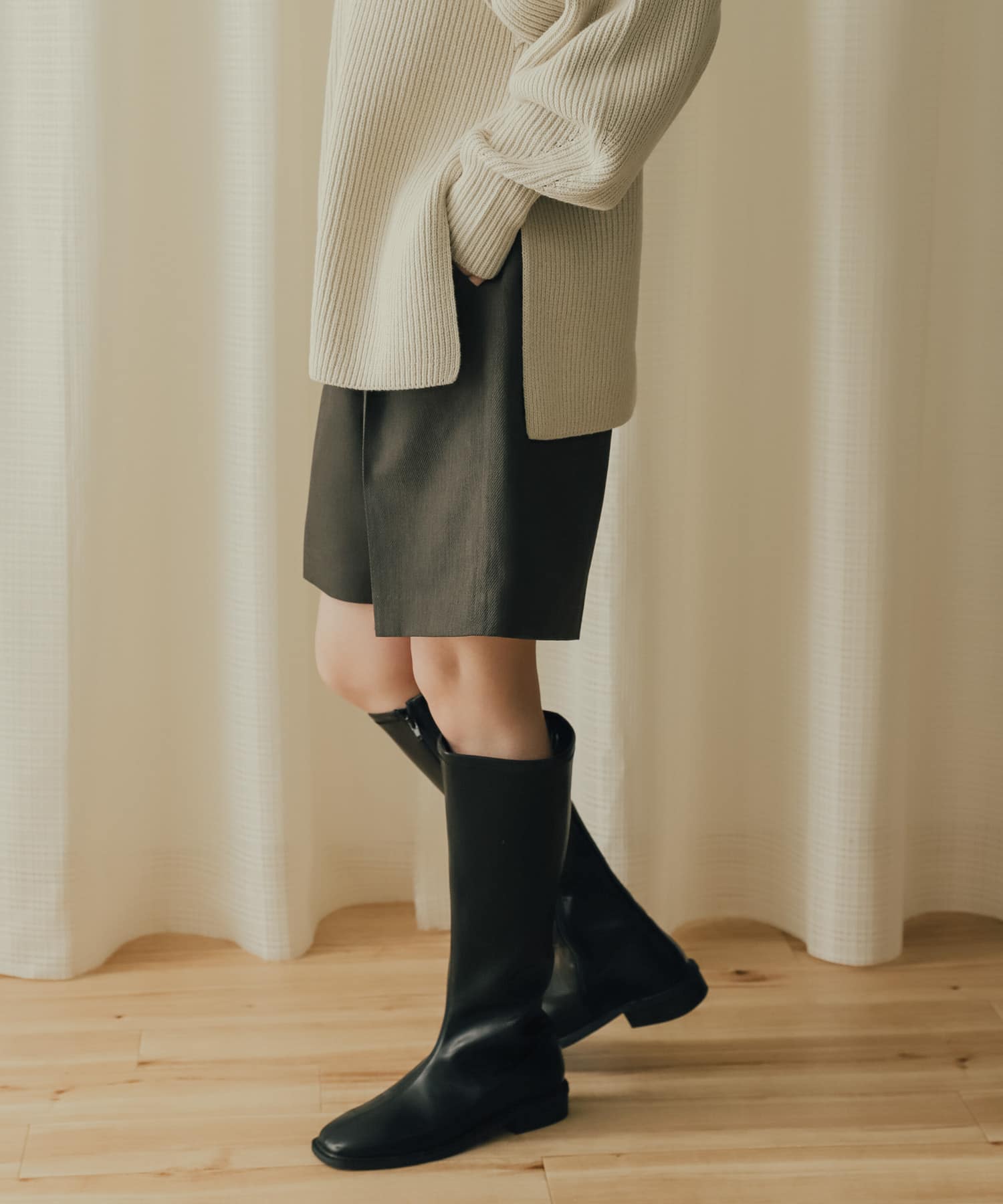 身長：156cm サイズ：M