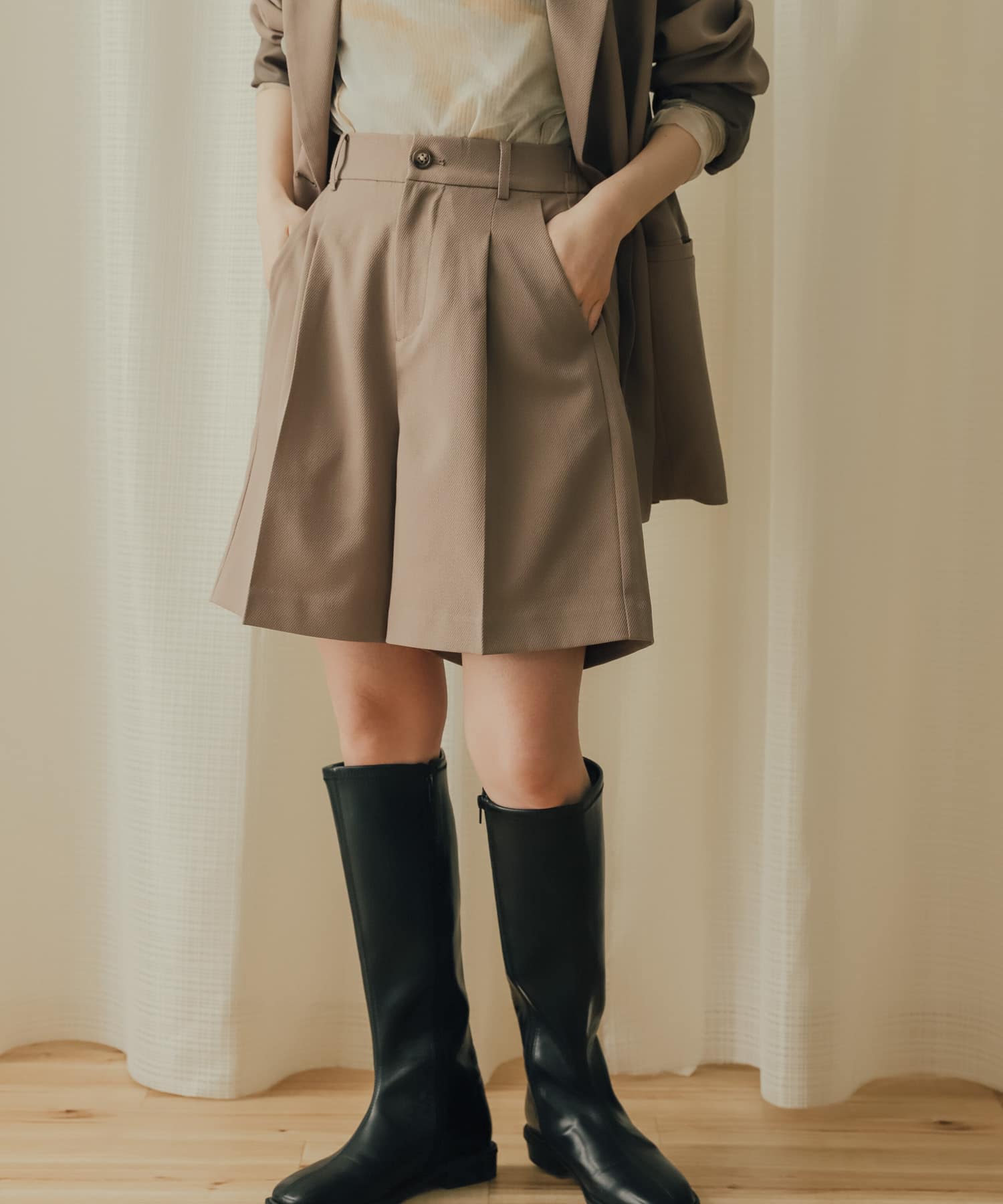 身長：156cm サイズ：S