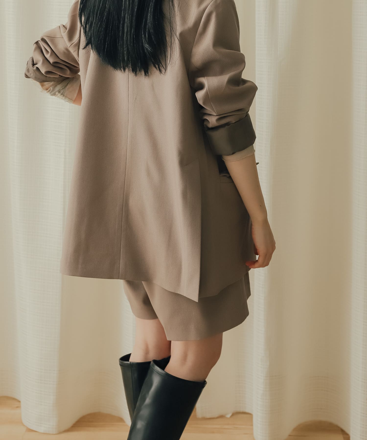 身長：156cm サイズ：S