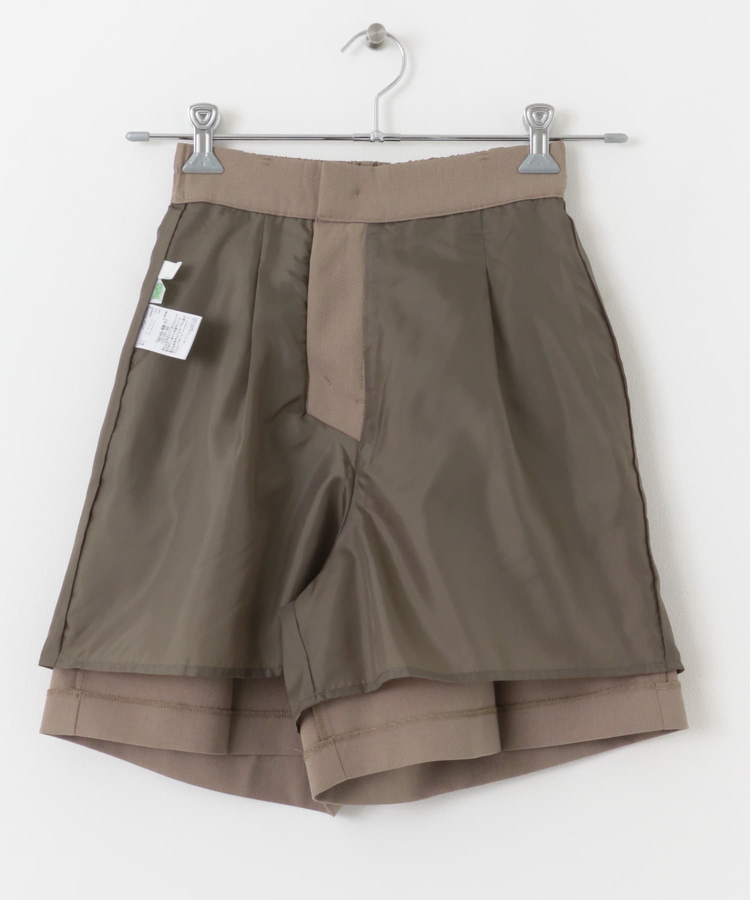 アニュアンス　リネンバミューダパンツＳ アニュアンス anuans リネンバミューダパンツ （BEIGE） -ファッション