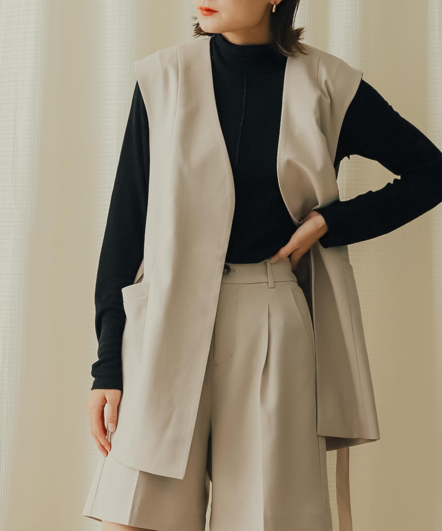 身長：162cm サイズ：M