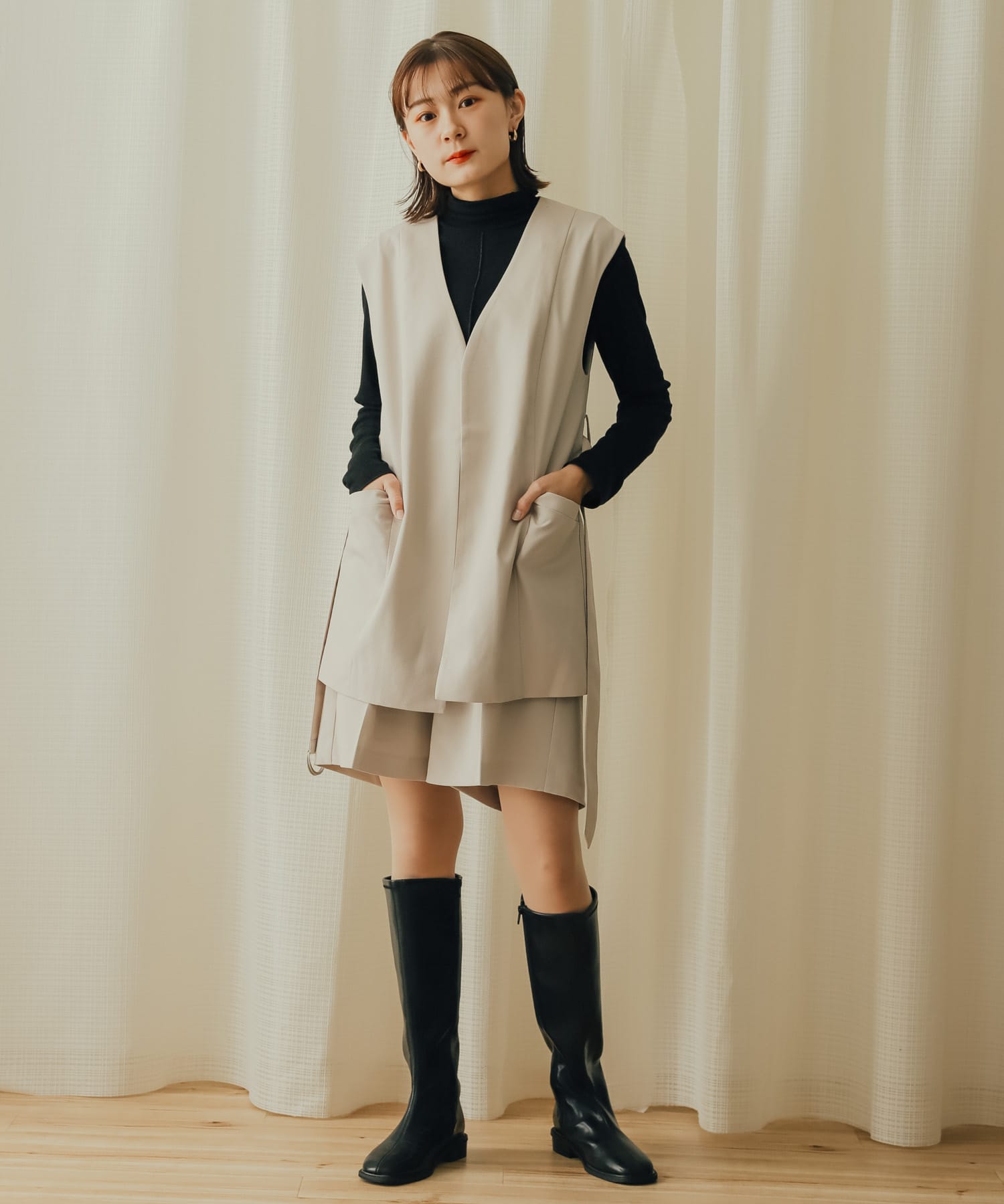 身長：162cm サイズ：M