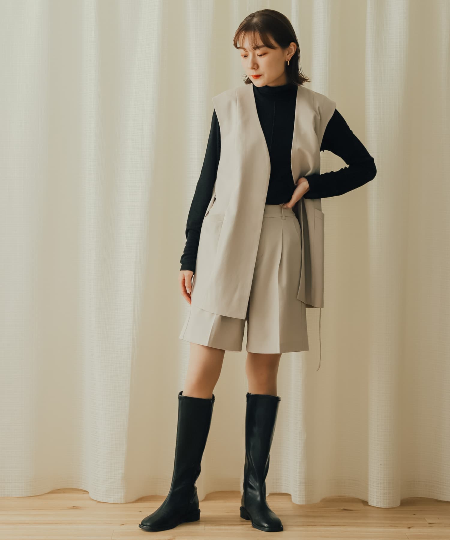 身長：162cm サイズ：M